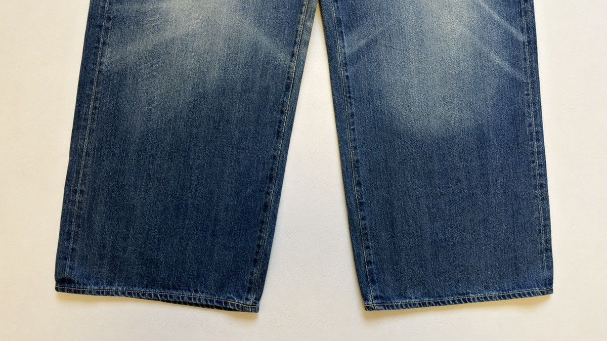 Comme des Garcons S/S 23 Wide Leg Washed Blue Denim Jeans Size US 34 / EU 50 - 11 Thumbnail