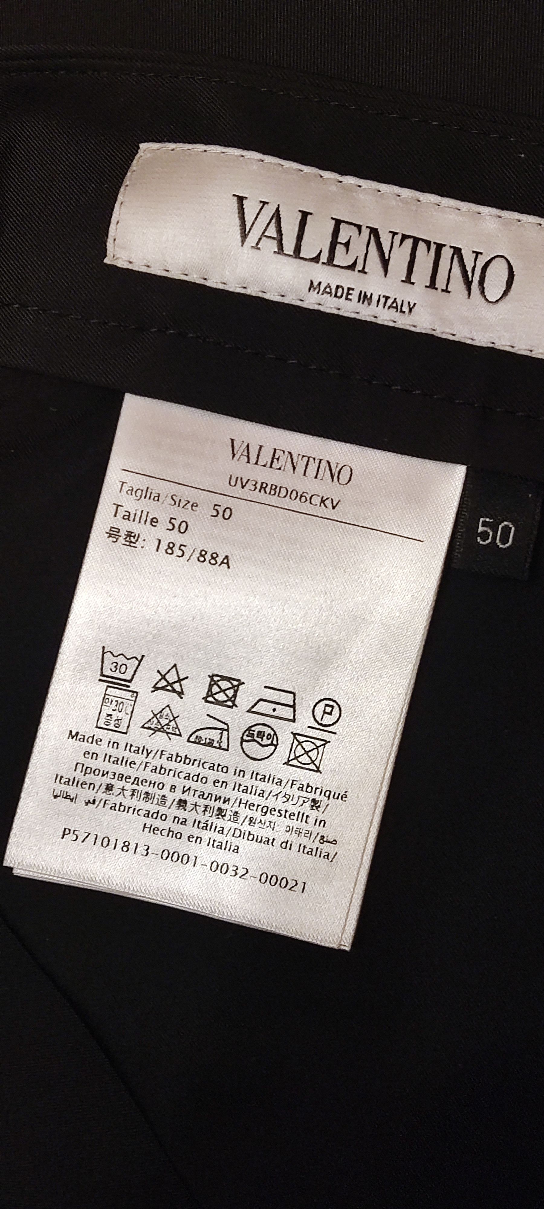 Valentino Nylon pants / trousers VALENTINO Size US 34 / EU 50 - 8 Thumbnail