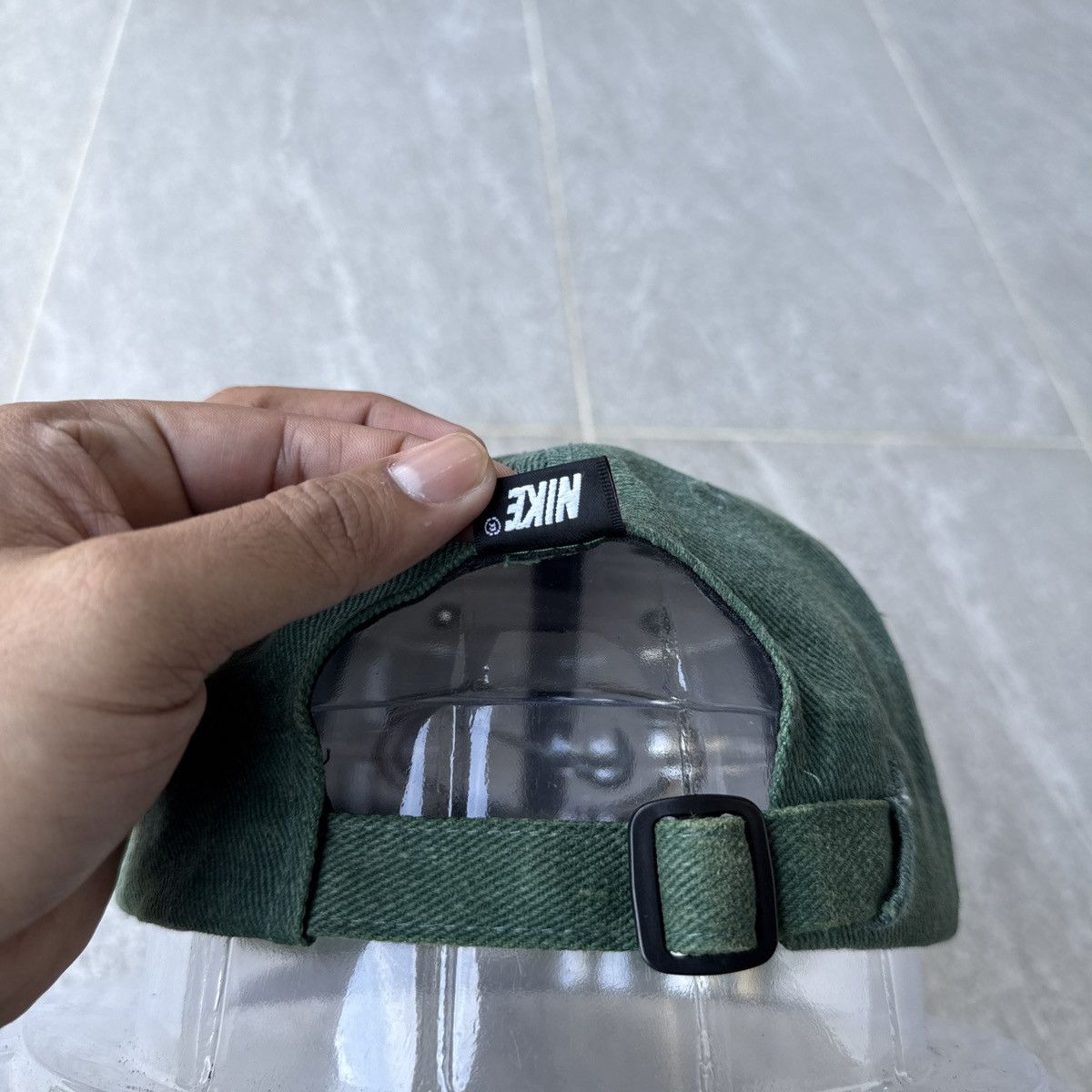 Nike Vintage NIKE swoosh logo cap.. vintage cap Size ONE SIZE - 7 Thumbnail