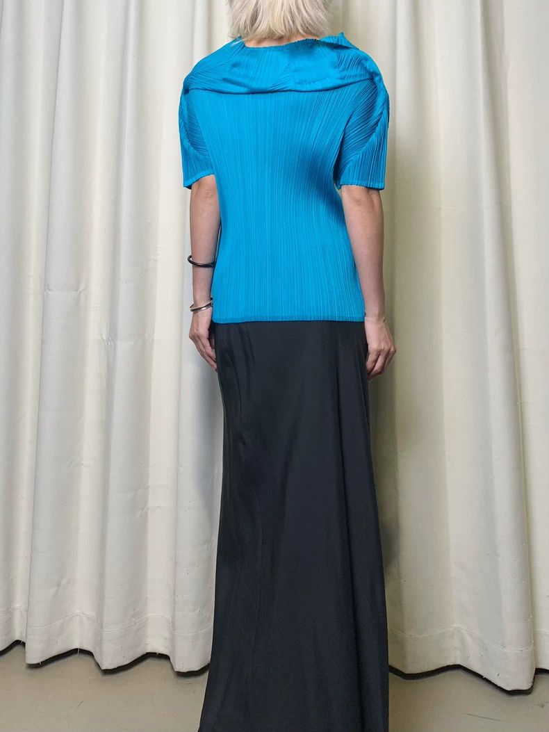 Issey Miyake Issey Miyake size:3 A medieval lake water blue pleated flo Size XS / US 0-2 / IT 36-38 - 5 Thumbnail