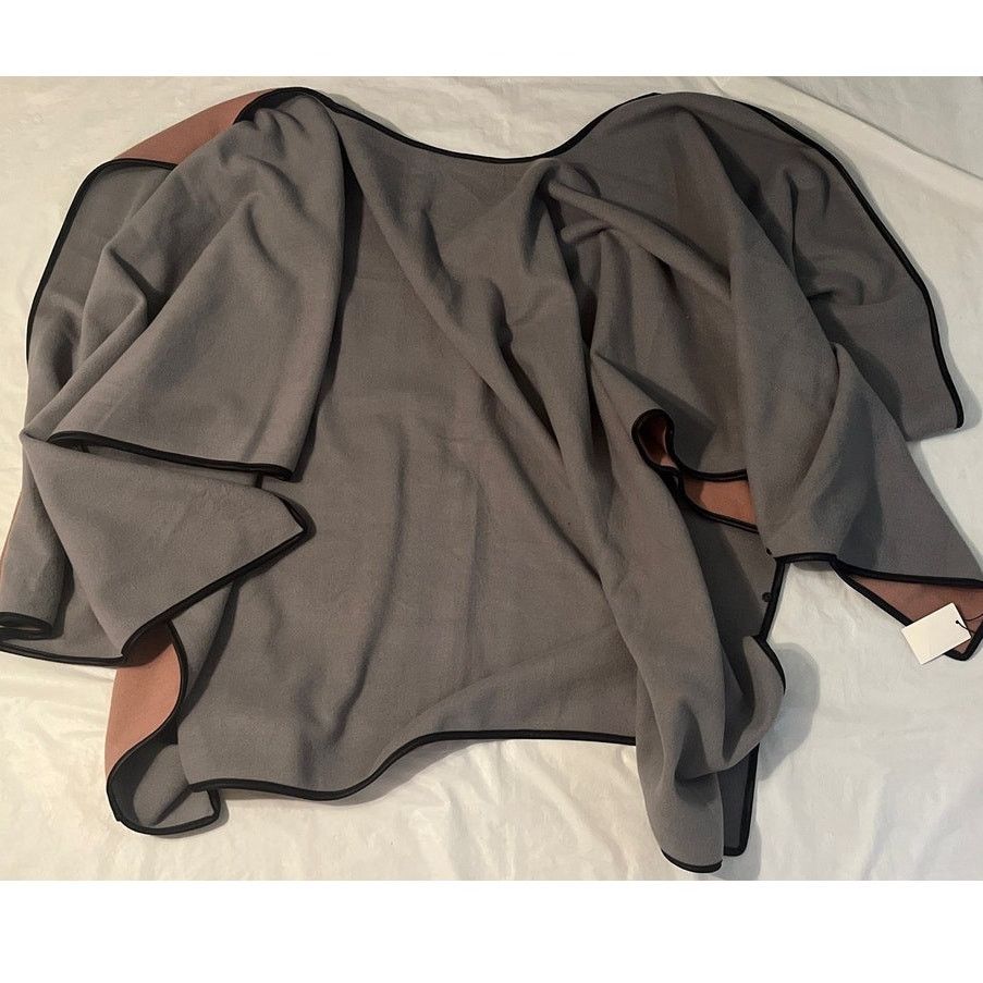 Other Poncho Cape Sweater - One Size - Viscose / Spandex fleece Size ONE SIZE - 3 Thumbnail