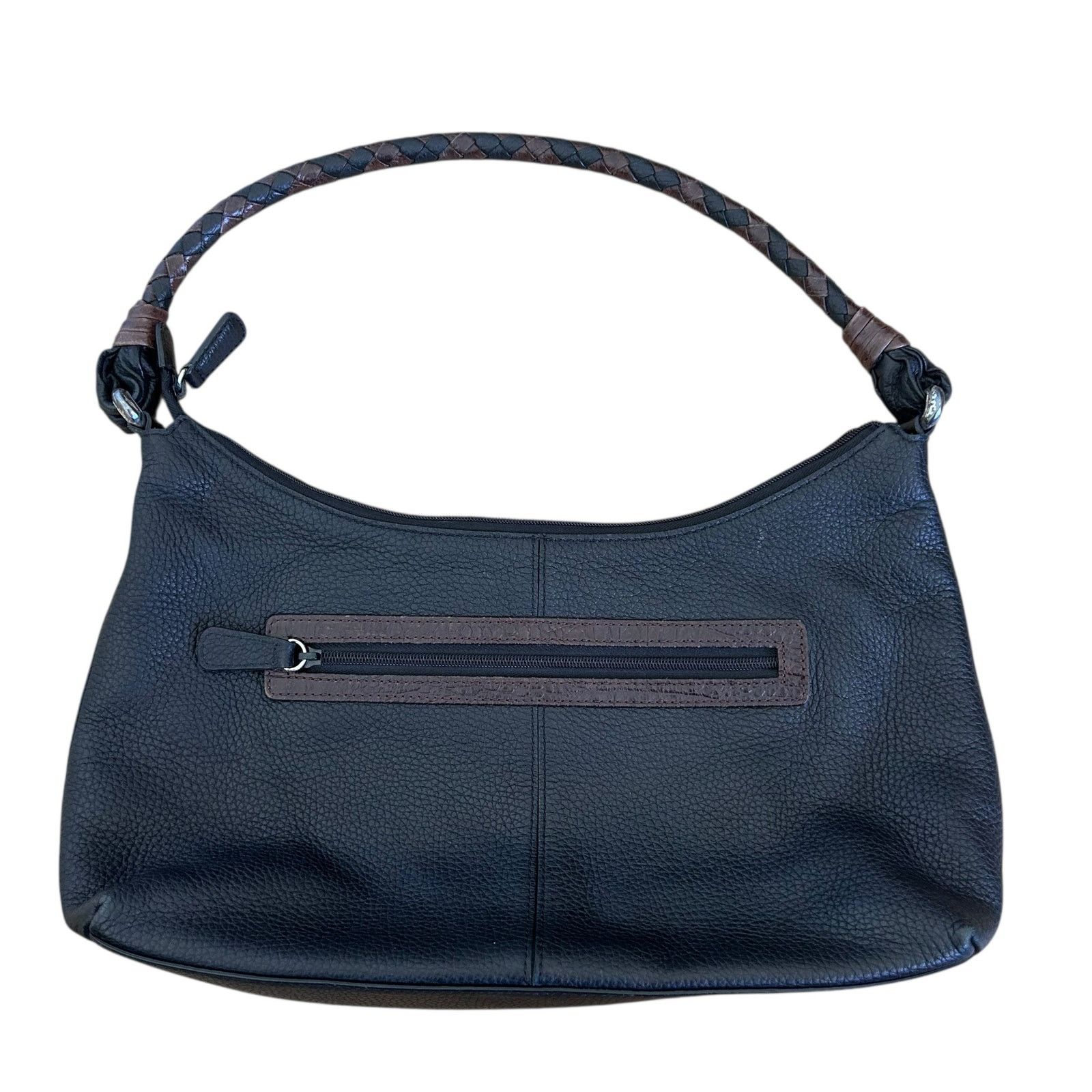 Brighton Brighton Black Leather Hobo Shoulder Bag Size ONE SIZE - 4 Thumbnail