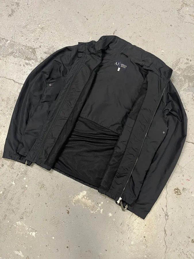 Armani 2000s Armani Utility Navy Nylon Jacket Size US L / EU 52-54 / 3 - 5 Thumbnail
