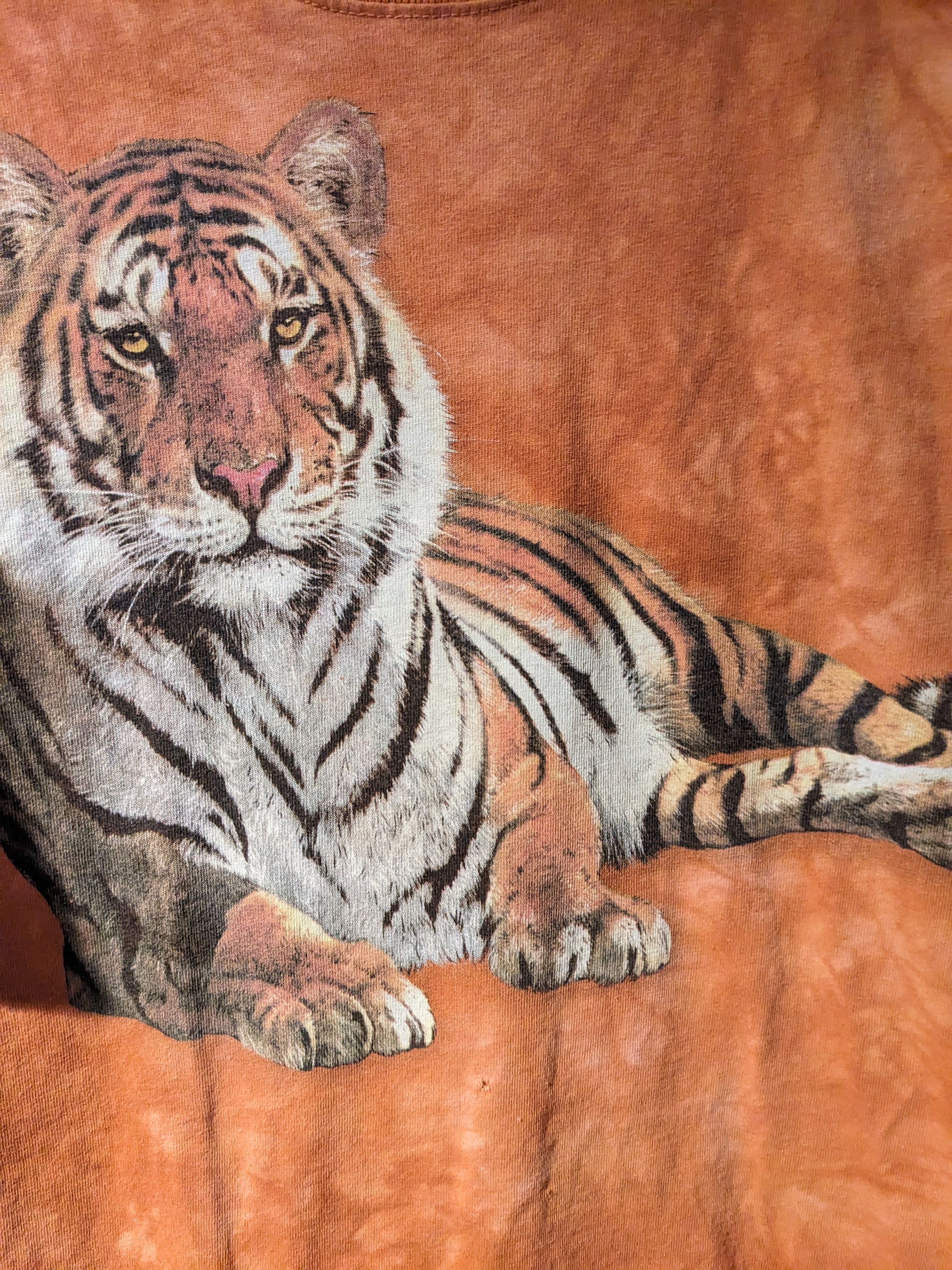 The Mountain × Vintage Vintage 2007 The Mountain Tiger Animal Nature Large T-Shirt Size US L / EU 52-54 / 3 - 2 Thumbnail