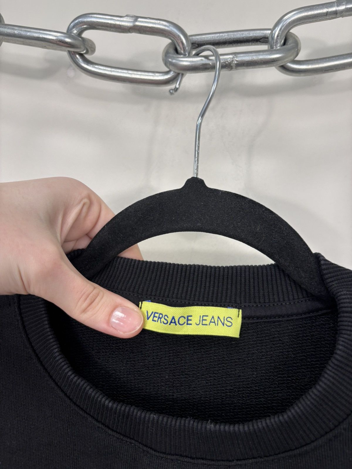Versace Jeans Couture Versace Jeans Couture Men’s Black Tiger Logo Sweatshirt Size US M / EU 48-50 / 2 - 8 Thumbnail