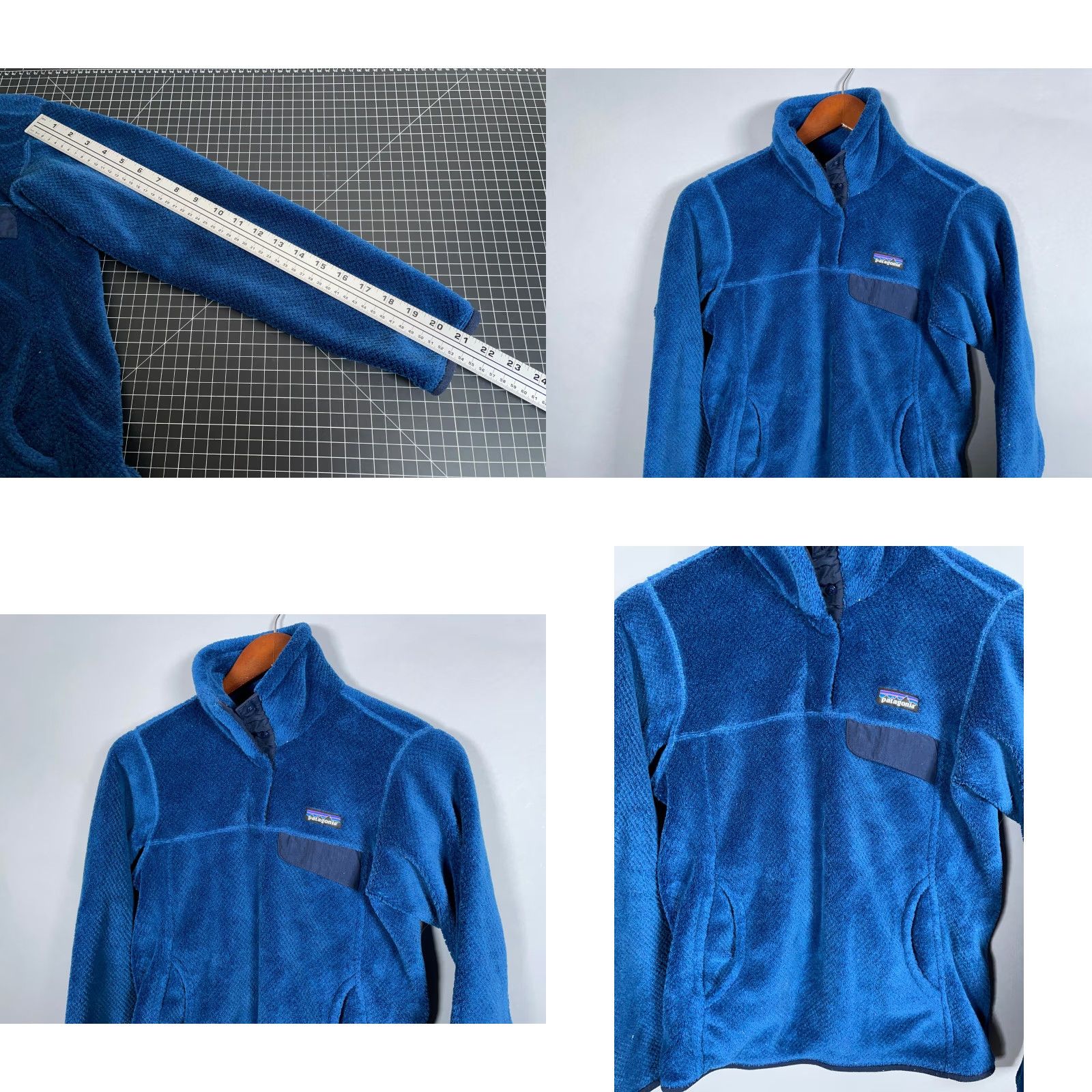 Patagonia Patagonia Snap T Fleece Pullover Women's XS Dark Blue Polartec Deep Pile 2015 Size XS / US 0-2 / IT 36-38 - 8 Thumbnail