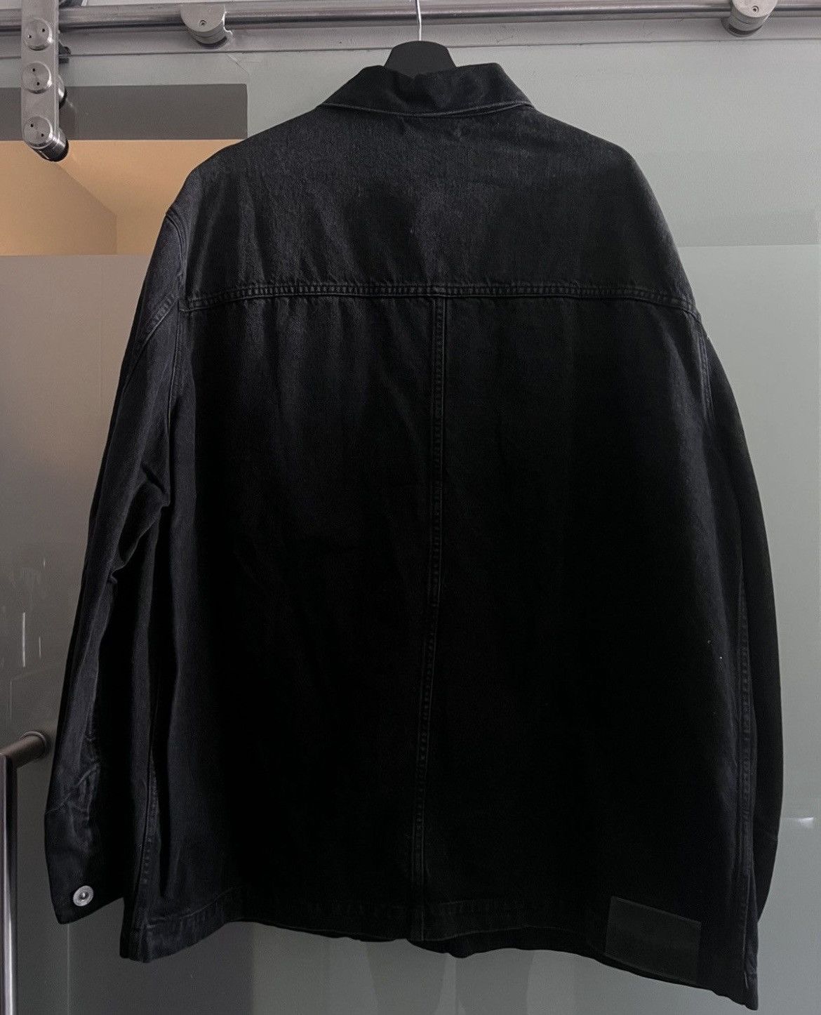 Our Legacy Our Legacy New Work Jacket - Black Denim Size US XL / EU 56 / 4 - 2 Thumbnail