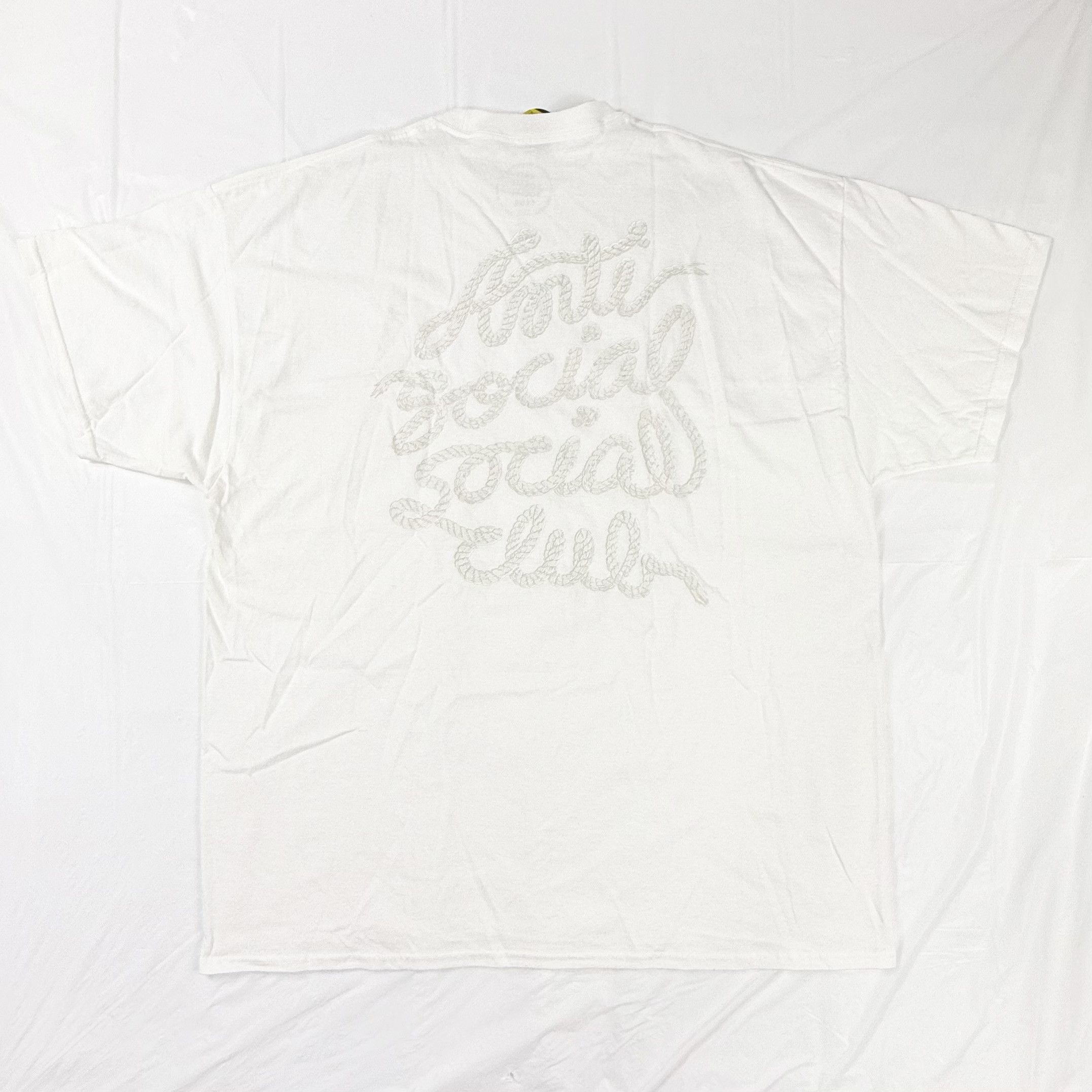 Anti Social Social Club Anti Social Social Club Lasso Mind Games Tee White 2XL Size US XXL / EU 58 / 5 - 1 Thumbnail