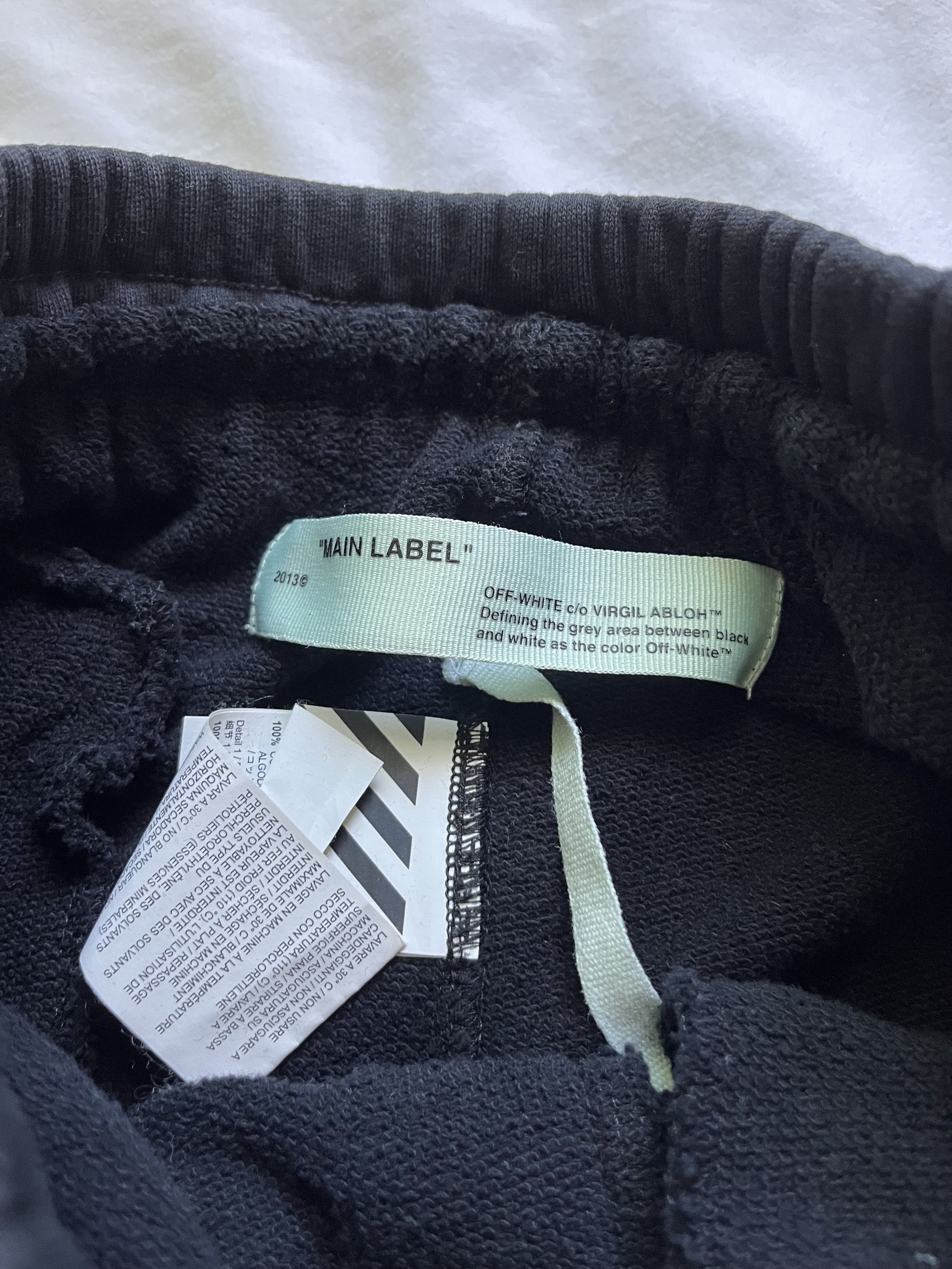 Off-White Off-White Tape Sweatpants Size 25" / US 0 / IT 36 - 2 Thumbnail