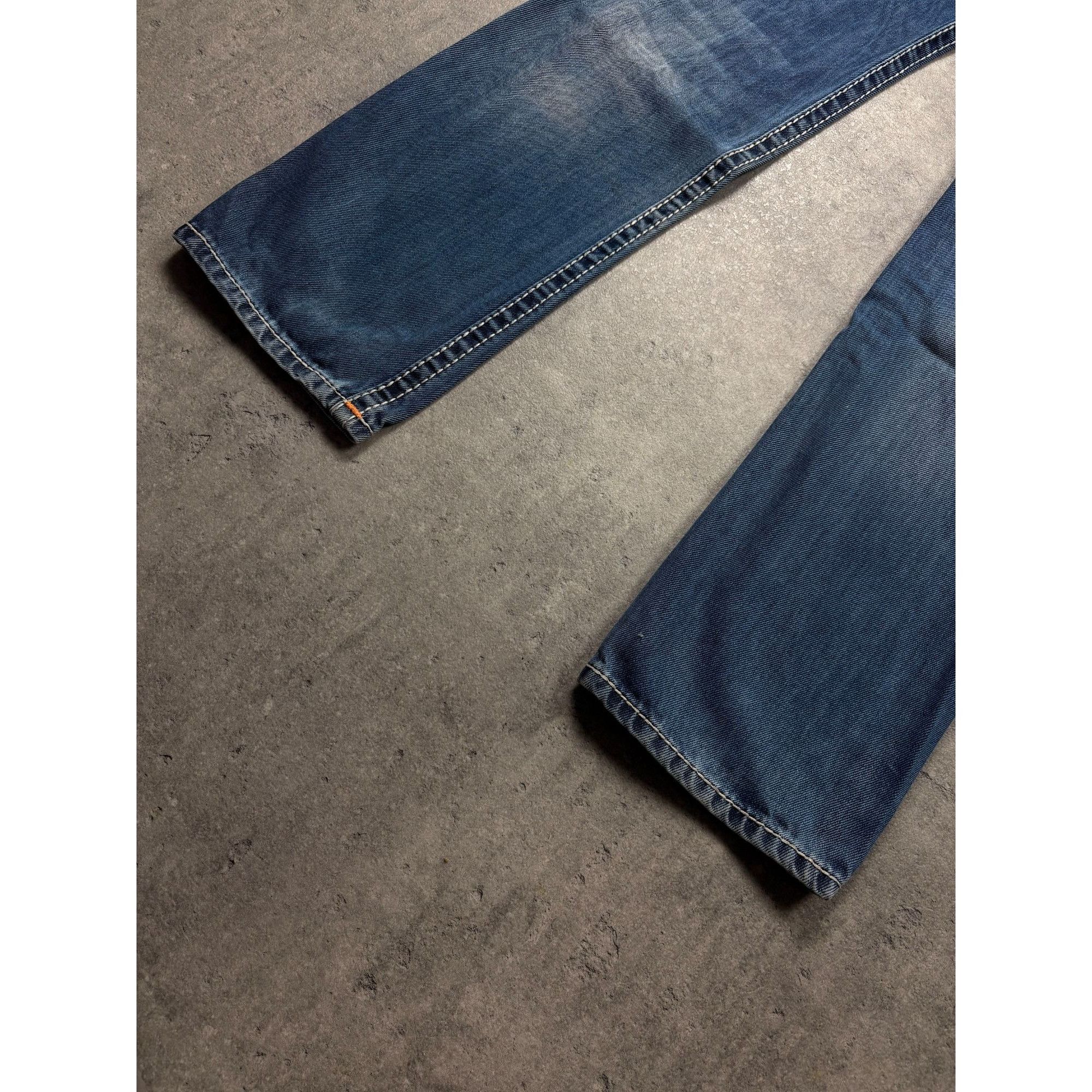 True Religion True Religion Straight Jeans Thick Contrast Stitch Y2K Style Size US 38 / EU 54 - 2 Thumbnail