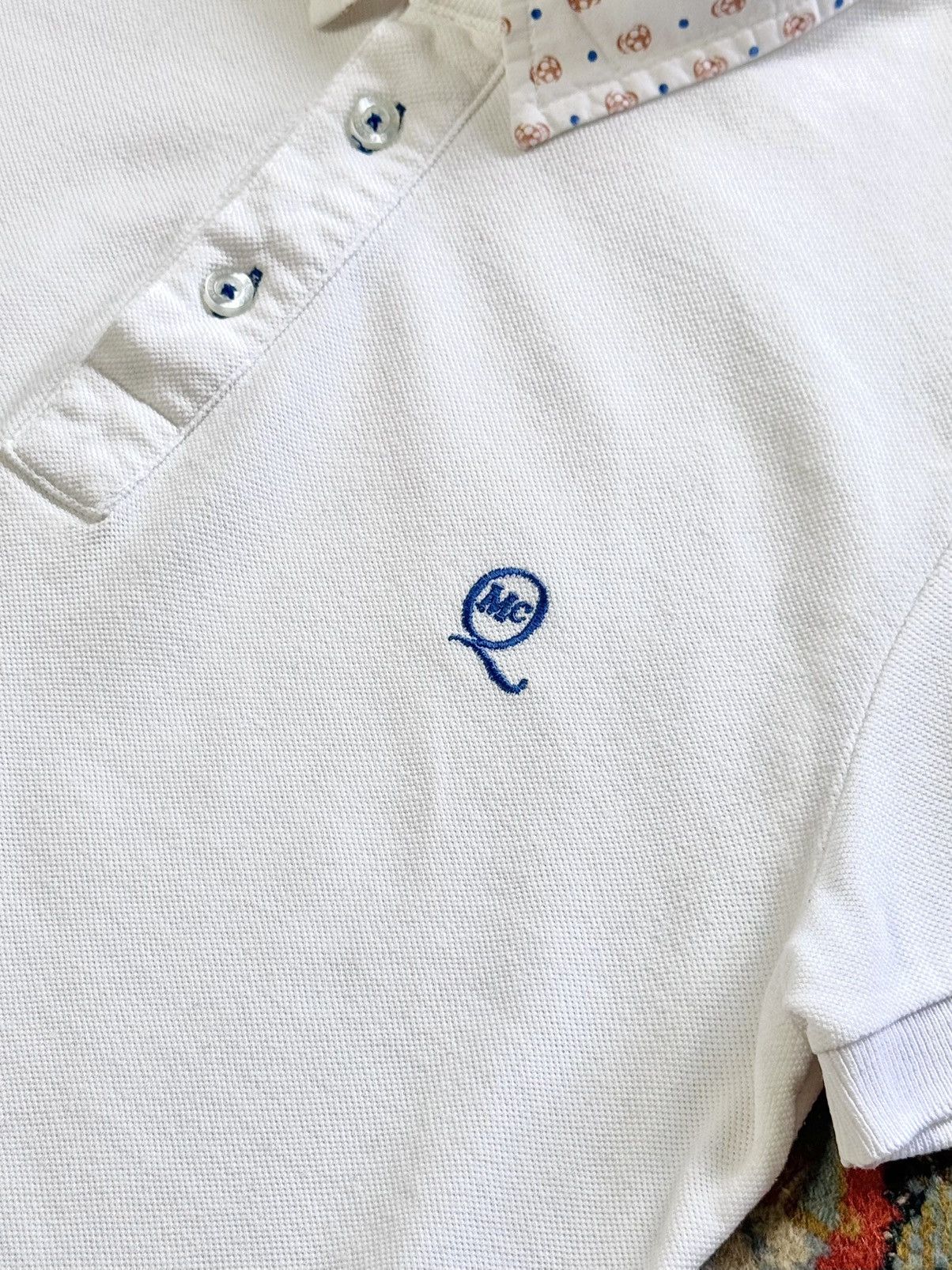Alexander McQueen Alexander McQueen Skull Logo Polo Shirt Size US M / EU 48-50 / 2 - 9 Thumbnail