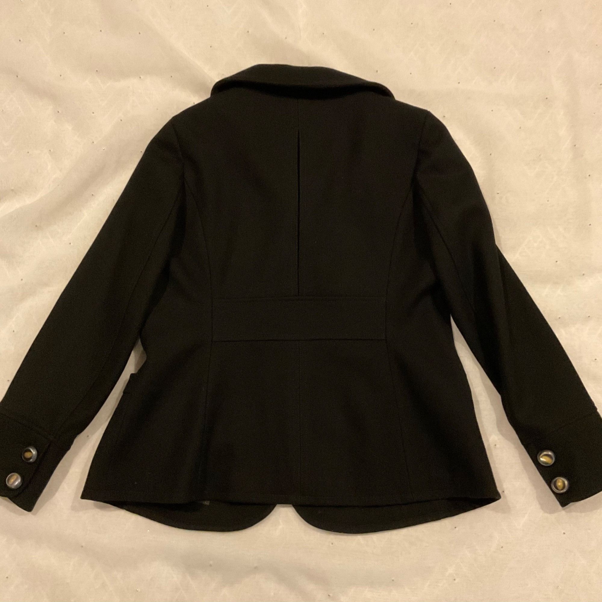 Kenneth Cole Kenneth Cole new york wool peacoat jacket black SZ10 Size L / US 10 / IT 46 - 4 Thumbnail
