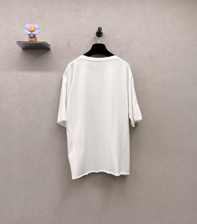 Saint Laurent Paris Saint Laurent ParisLogo letter cotton short sleeve 2504-Ne Size US M / EU 48-50 / 2 - 2 Thumbnail