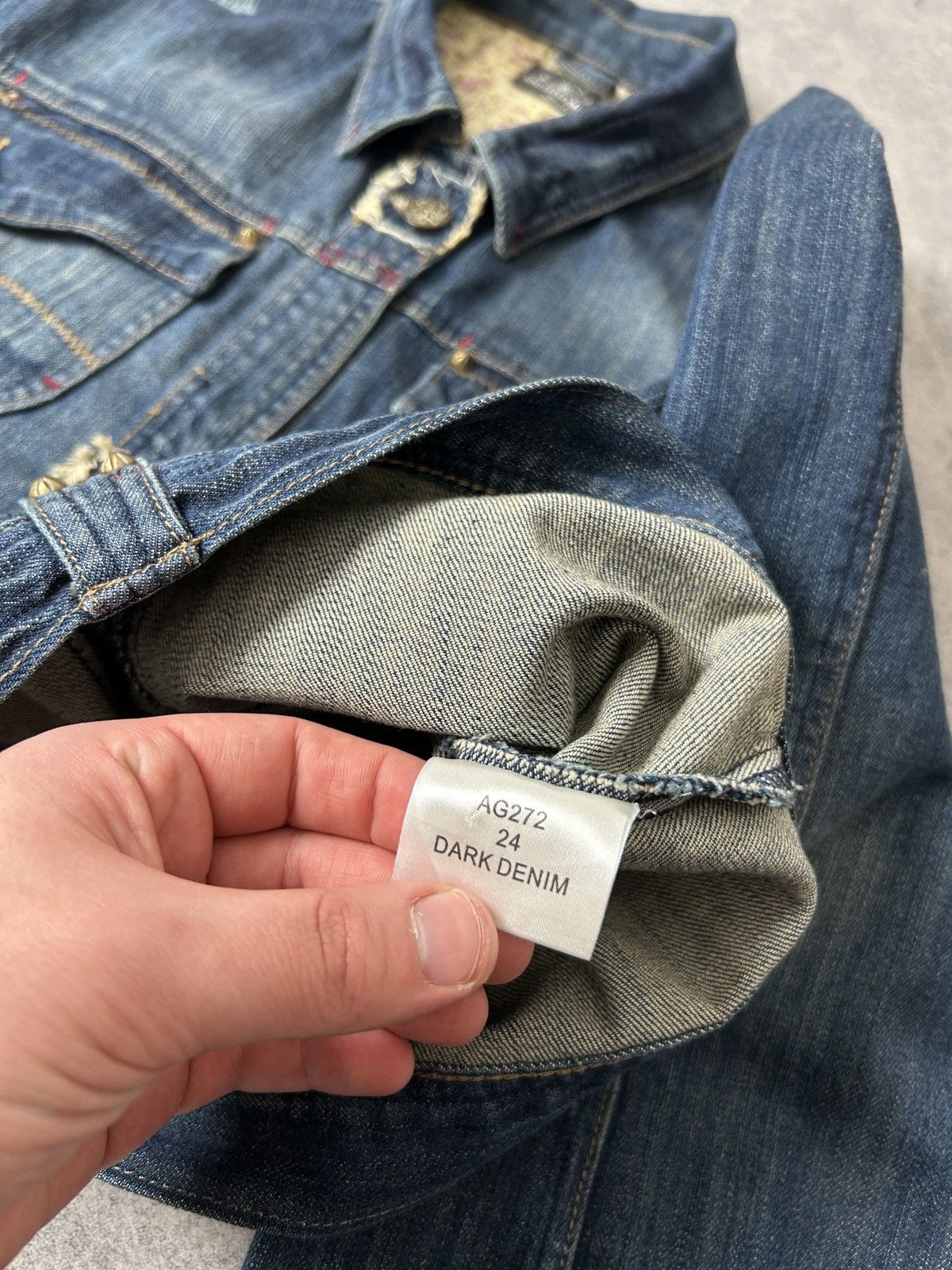 Japanese Brand Joe Browns vintage women’s Japanese style denim jacket Size M / US 6-8 / IT 42-44 - 8 Thumbnail