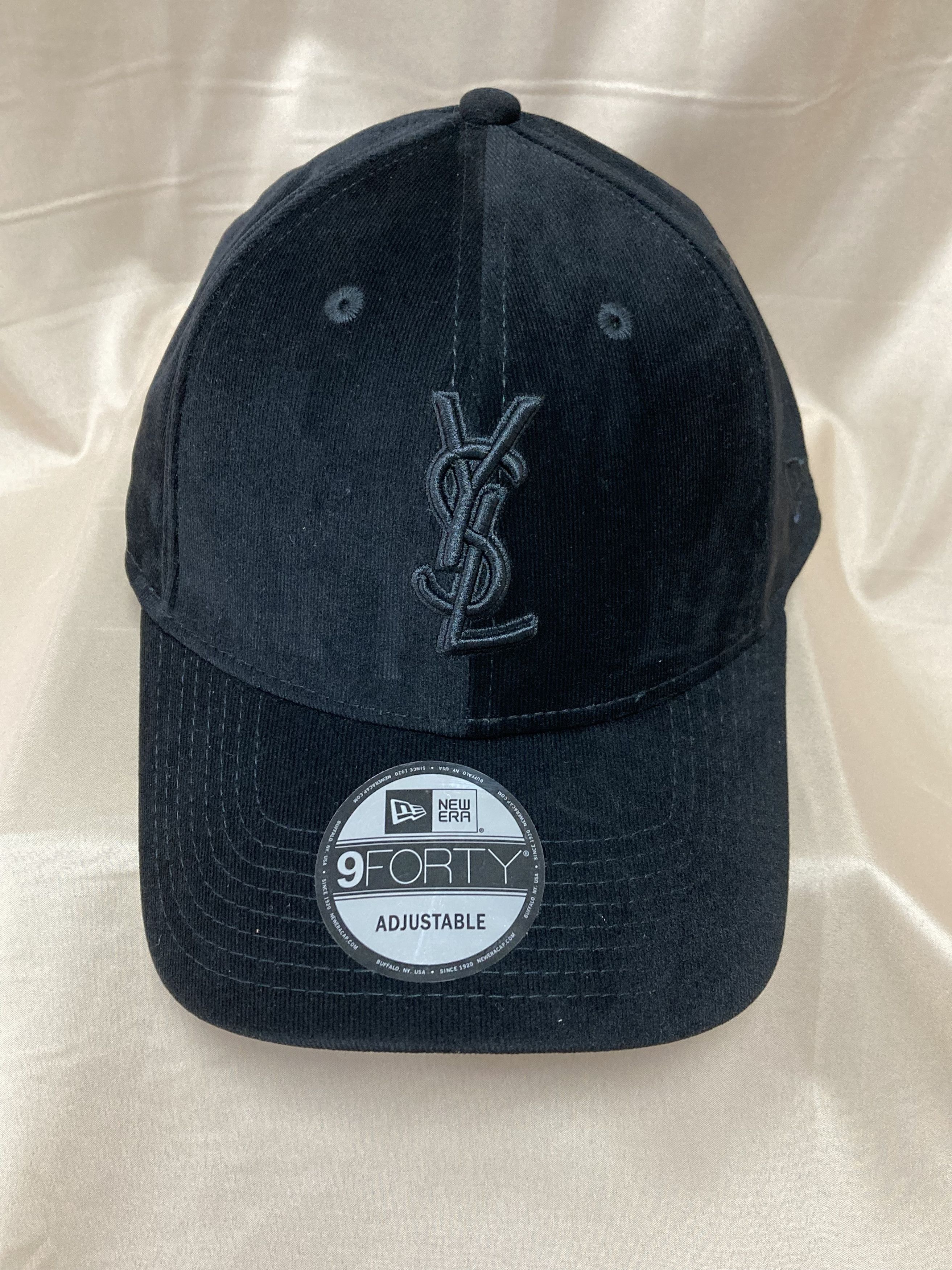 Yves Saint Laurent YSL Sunscreen baseball Corduroy cap Size ONE SIZE - 4 Thumbnail