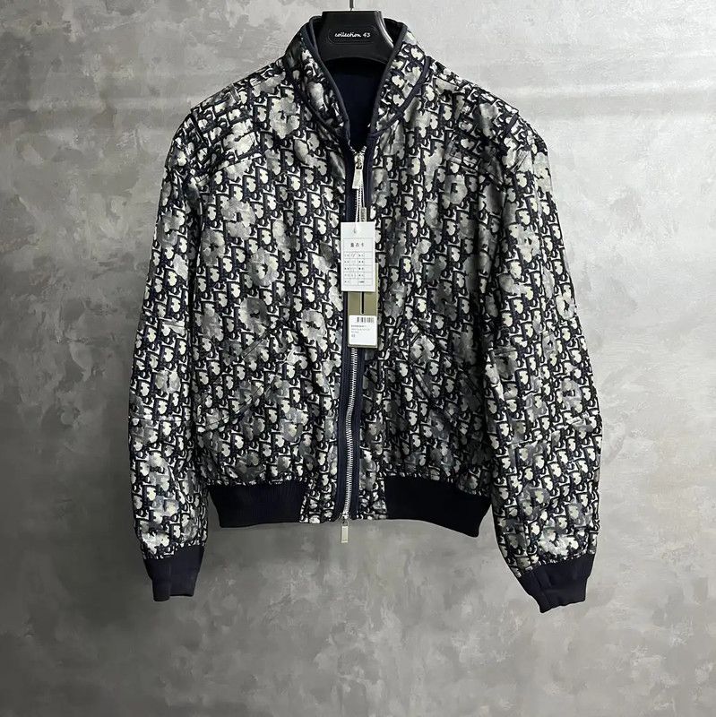 Dior Dior Men's Blue Cotton Jacket L Size 0089 Size US L / EU 52-54 / 3 - 1 Thumbnail