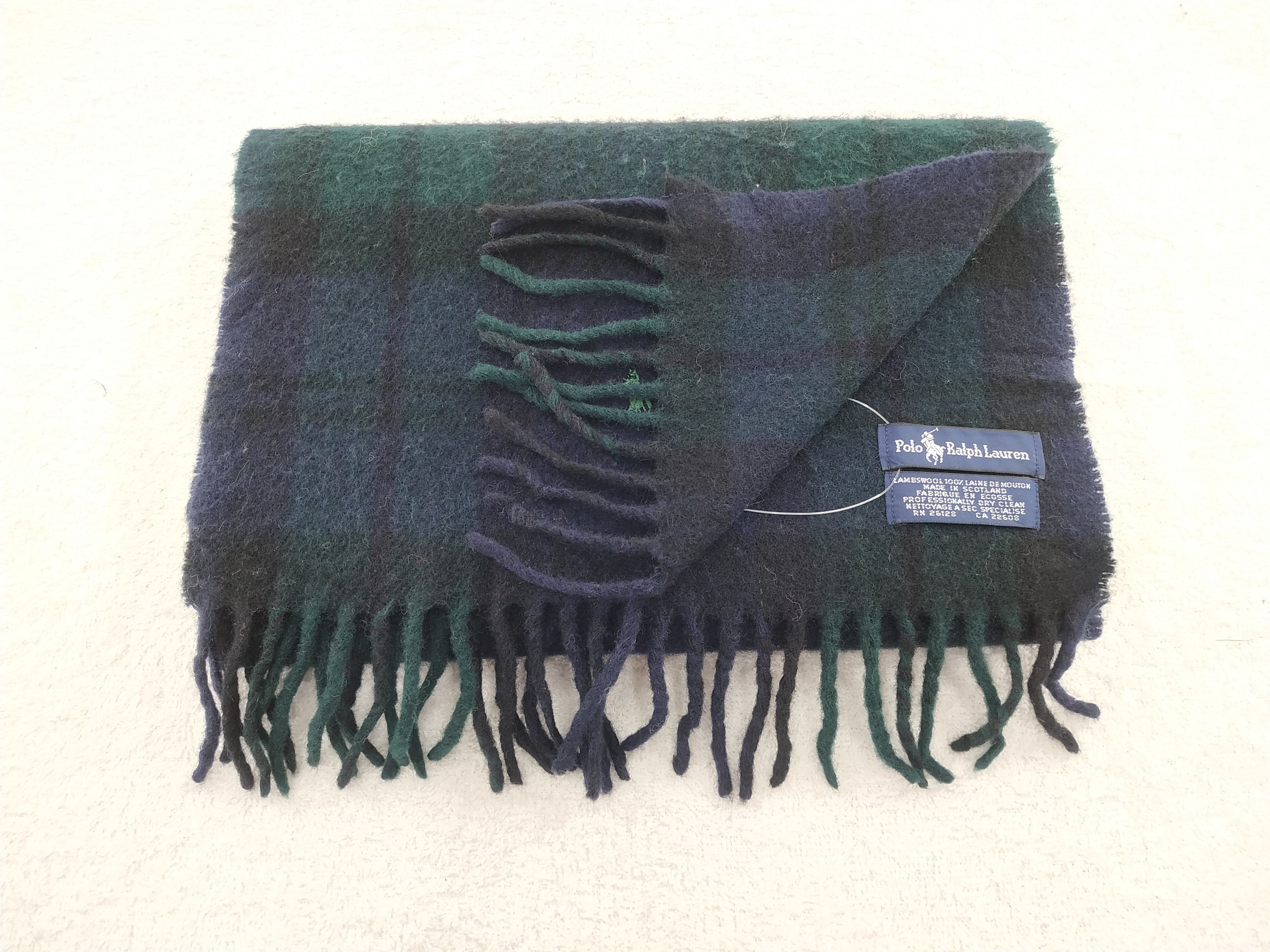 Polo Ralph Lauren Vintage Polo Ralph Lauren Scarf/Muffler/Neckwear MF388 Size ONE SIZE - 4 Thumbnail