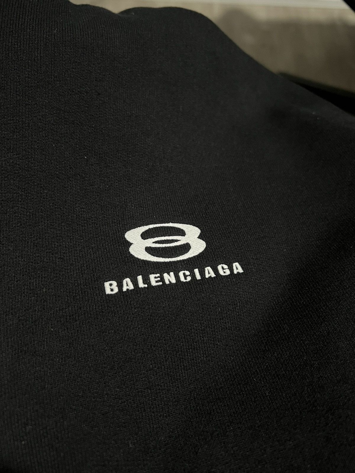Balenciaga Balenciaga Unity Sports Icon Layered Hoodie Size US L / EU 52-54 / 3 - 4 Thumbnail