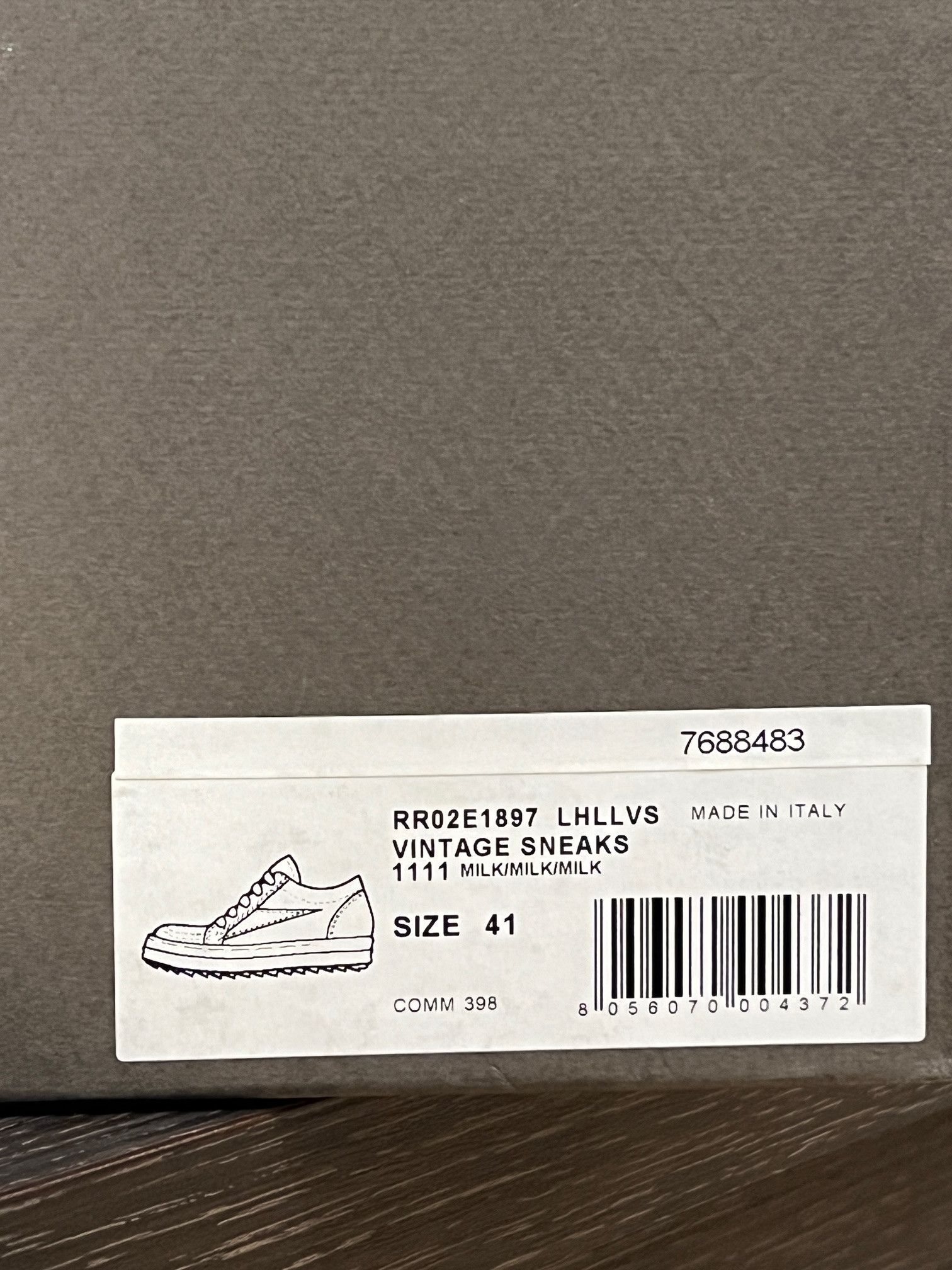 Rick Owens Rick Owens Vintage Sneaks “Milk” Pony Hair Size US 8 / EU 41 - 11 Thumbnail