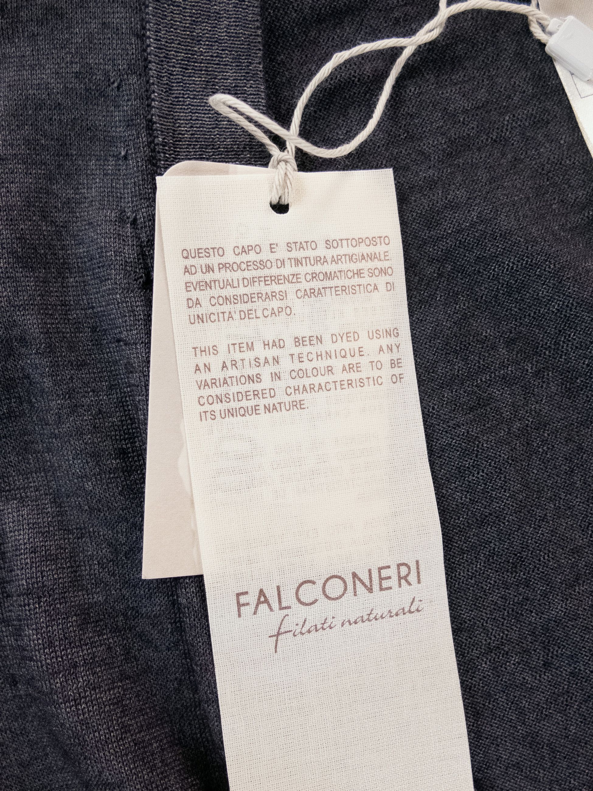 Other FALCONERI gray lightweight cashmere cardigan Large Size US L / EU 52-54 / 3 - 3 Thumbnail
