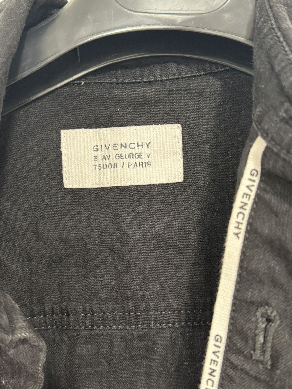 Givenchy Givenchy signature logo denim shirt jacket Size US M / EU 48-50 / 2 - 8 Thumbnail
