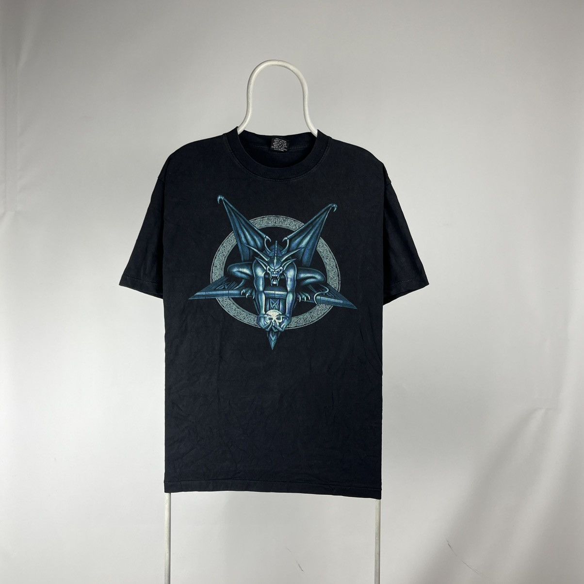 Band Tees Vintage Spiral Gargoyle Tshirt Rock band size XLarge Size US XL / EU 56 / 4 - 1 Thumbnail