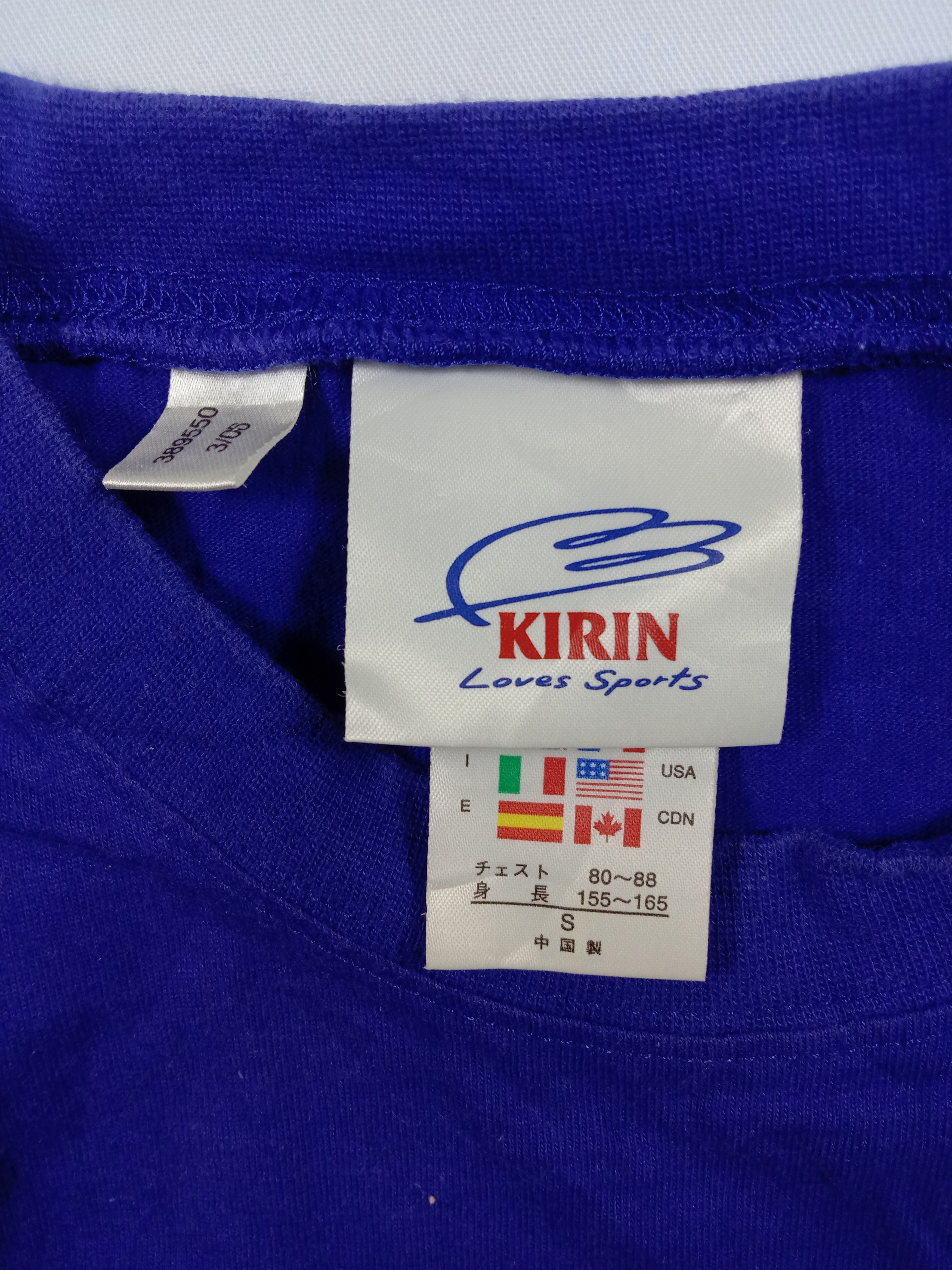 Adidas Vintage Adidas Kirin Samurai Blue 06 Fifa World Cup T Shirt Size US M / EU 48-50 / 2 - 8 Thumbnail