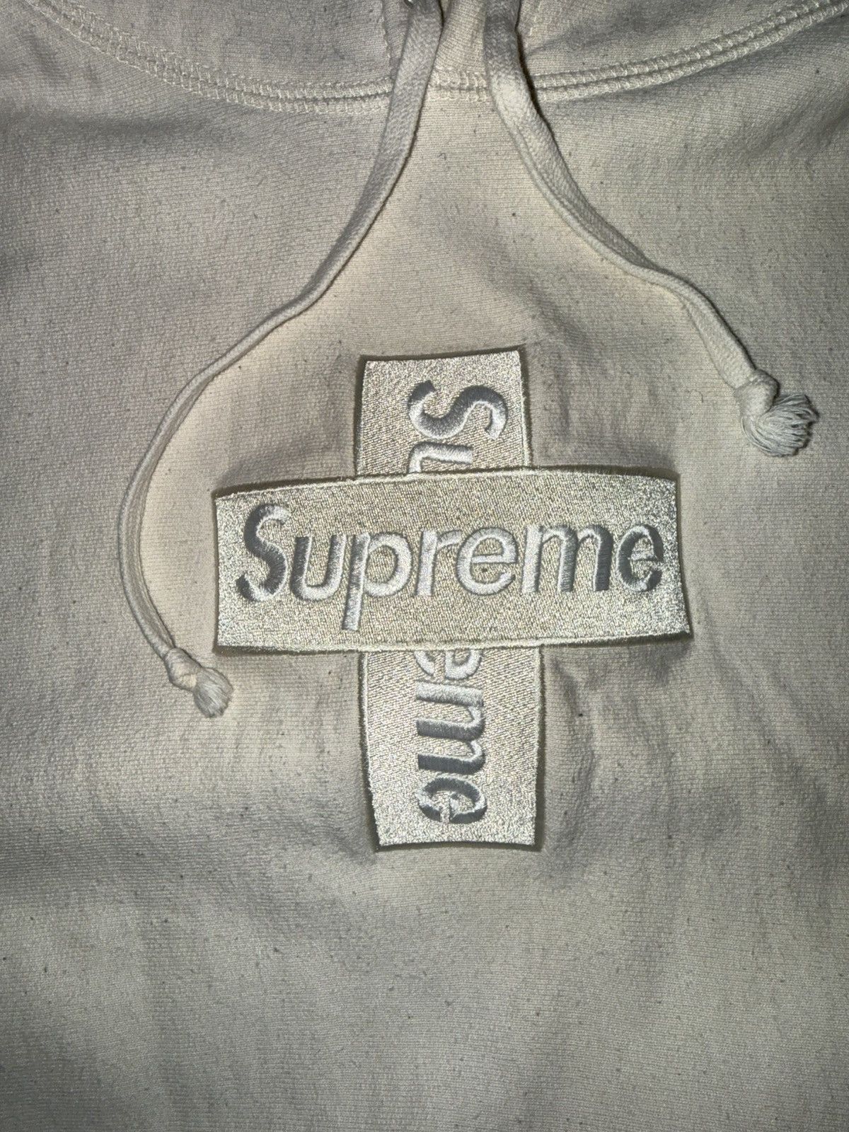 Supreme Supreme Cross Box Logo Hoodie FW18 Medium Made In Canada Size US M / EU 48-50 / 2 - 2 Thumbnail