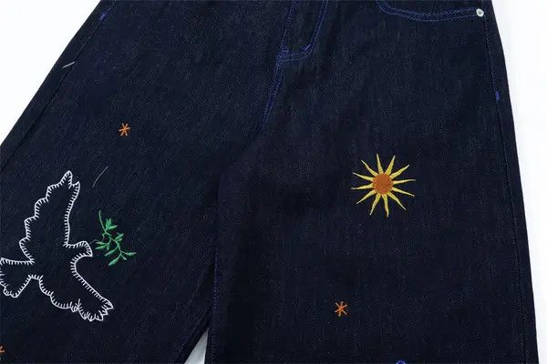 Japanese Brand VIBE Retro plaid contrast pocket cargo denim shorts y2k Size US 32 / EU 48 - 6 Thumbnail