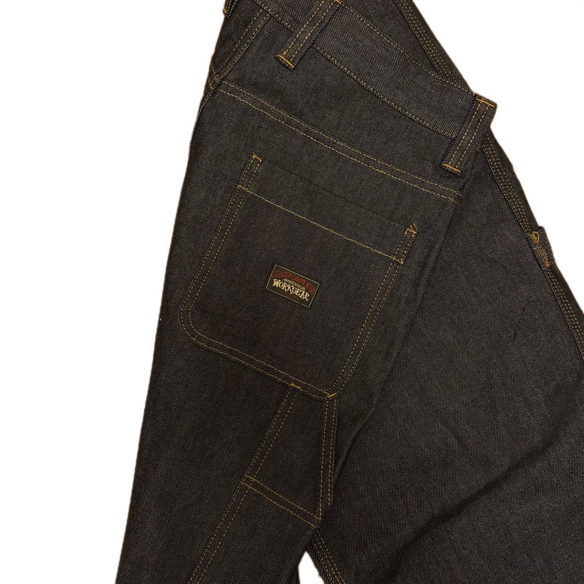 Stussy Stussy Double Knee Blue Raw Denim Pants Size US 30 / EU 46 - 3 Thumbnail