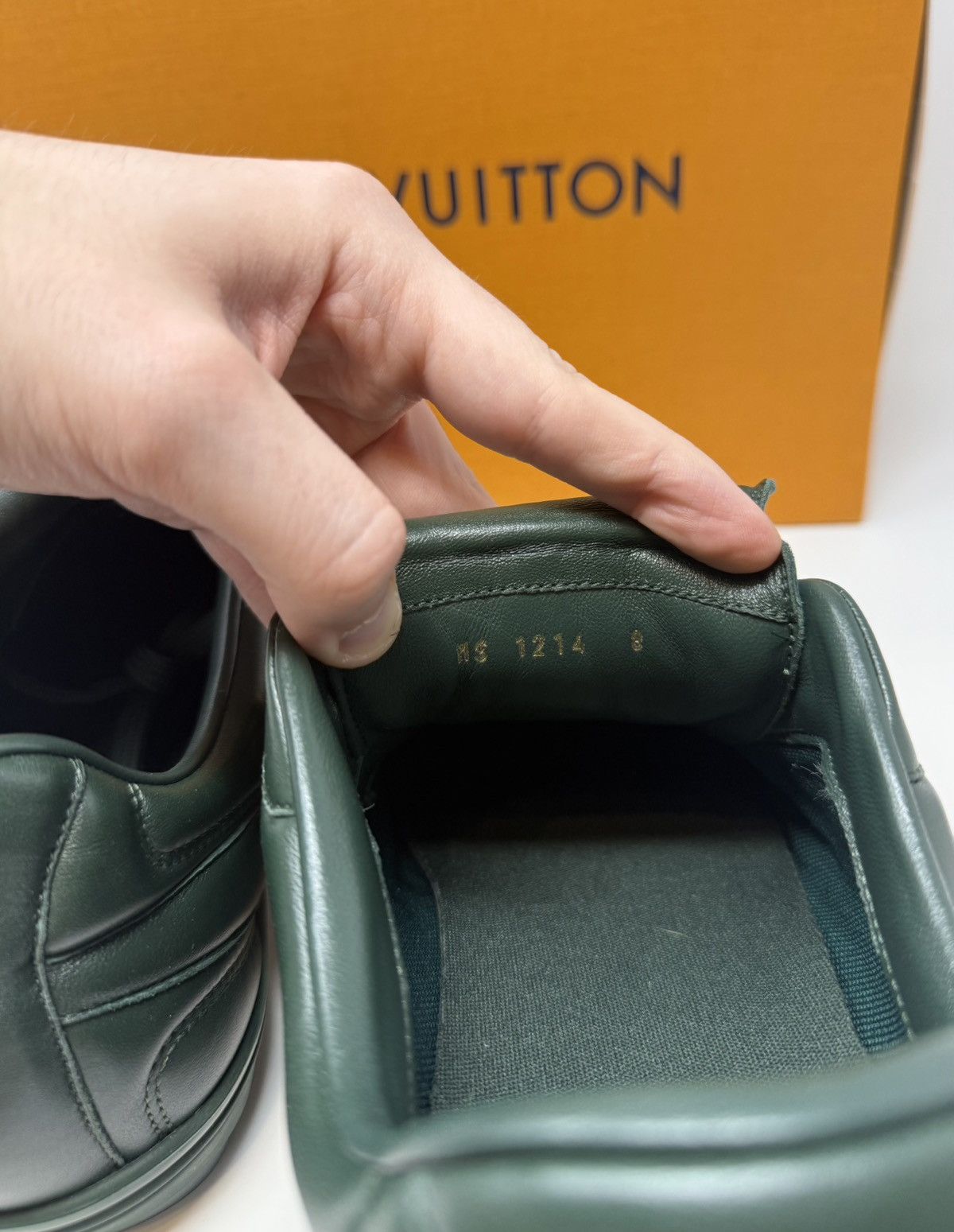 Louis Vuitton Louis Vuitton Footprint Soccer Sneaker Green Size US 10 / EU 43 - 7 Thumbnail