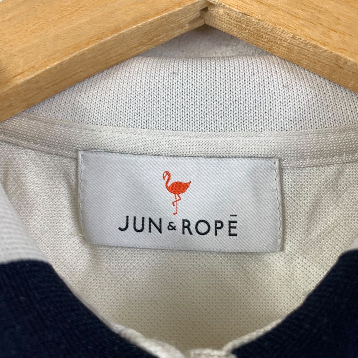 Vintage ROPE JAPAN x JUN TAKAHASHI Crane Bird White Polo Tee Shirt Size S / US 4 / IT 40 - 7 Thumbnail