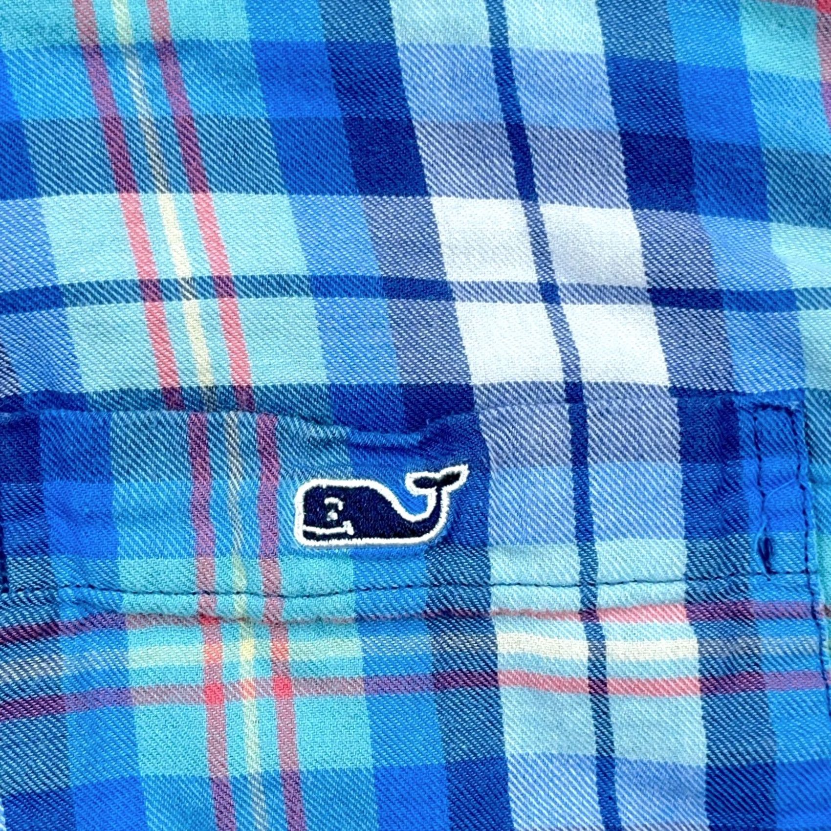 Vineyard Vines Vineyard Vines Button-Up Shirt Men L Blue Slim Fit Tucker Flannel Plaid Button-Down Casual Size US L / EU 52-54 / 3 - 6 Thumbnail