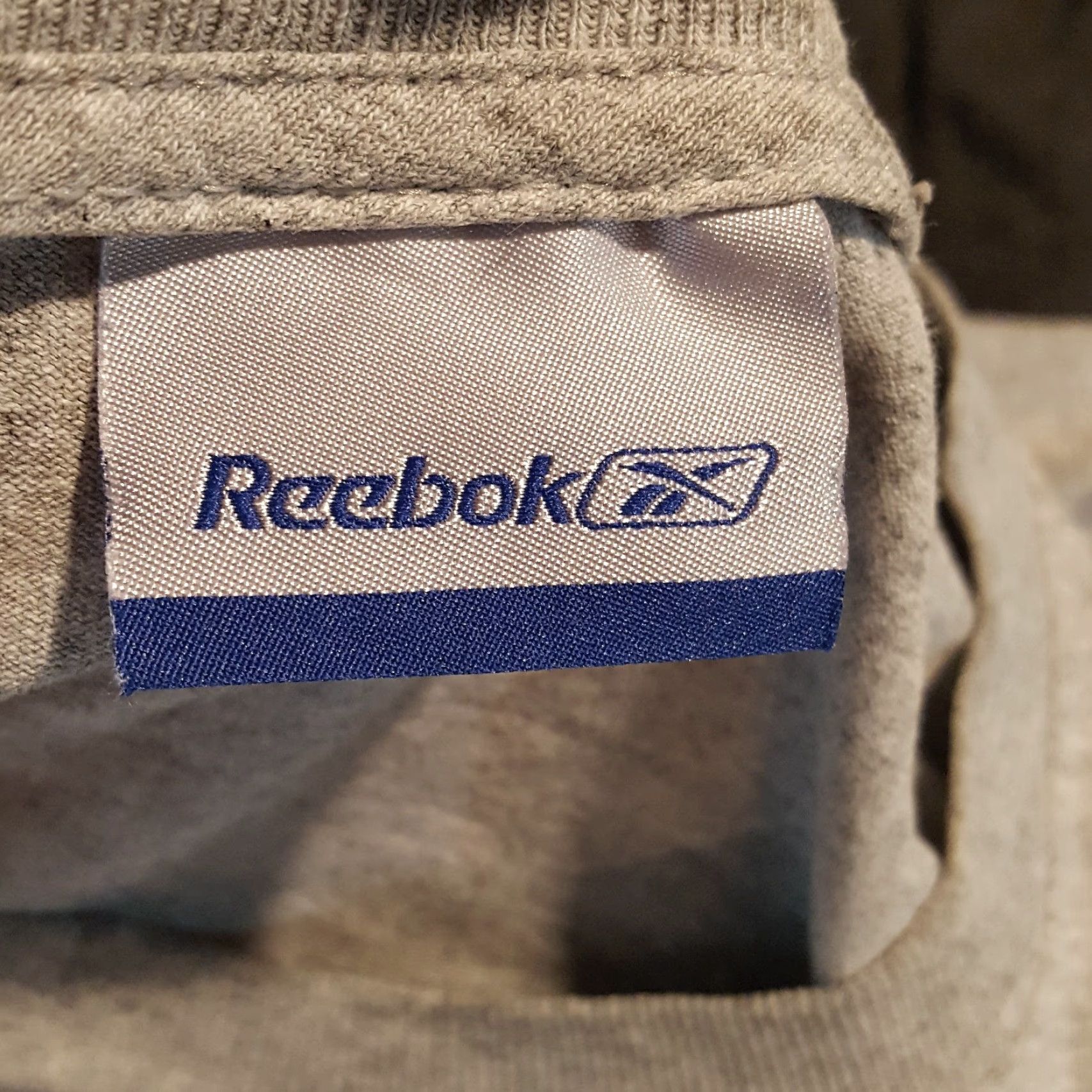 Reebok Vintage Reebok 90s Heather Gray Logo T-Shirt Men XL Short Sleeve Retro Athletic Sports Size US XL / EU 56 / 4 - 5 Thumbnail