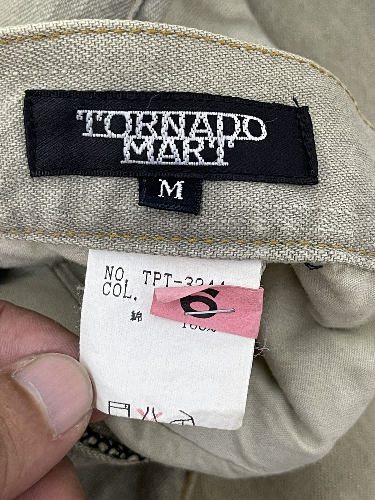 Tornado Mart Flare Jeans Tornado Mart Distress Dirty Faded Boot Cut 7🟦5 Size US 31 - 19 Thumbnail