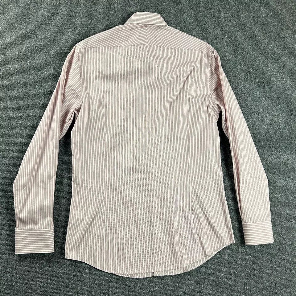 Charles Tyrwhitt Charles Tyrwhitt Shirt Mens 15.5 Extra Slim Fit Striped 34in Size US S / EU 44-46 / 1 - 3 Thumbnail