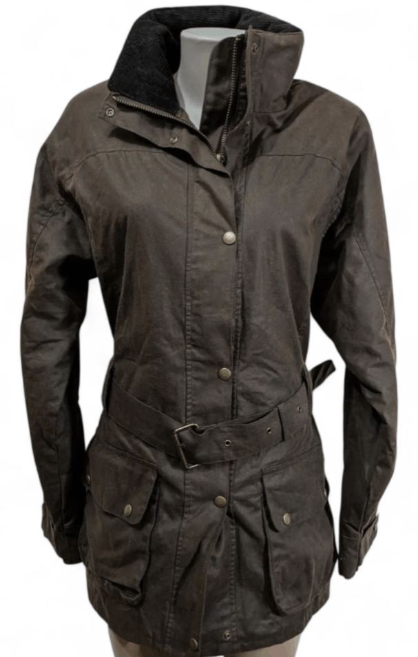 Other JCB Belted Wax Jacket Biker Workwear Tartan Ascot Jacket Size XL / US 12-14 / IT 48-50 - 12 Thumbnail