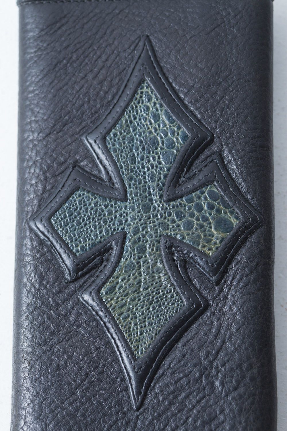 Bill Wall Leather Bill Wall Leather cross patch wallet Size ONE SIZE - 3 Thumbnail