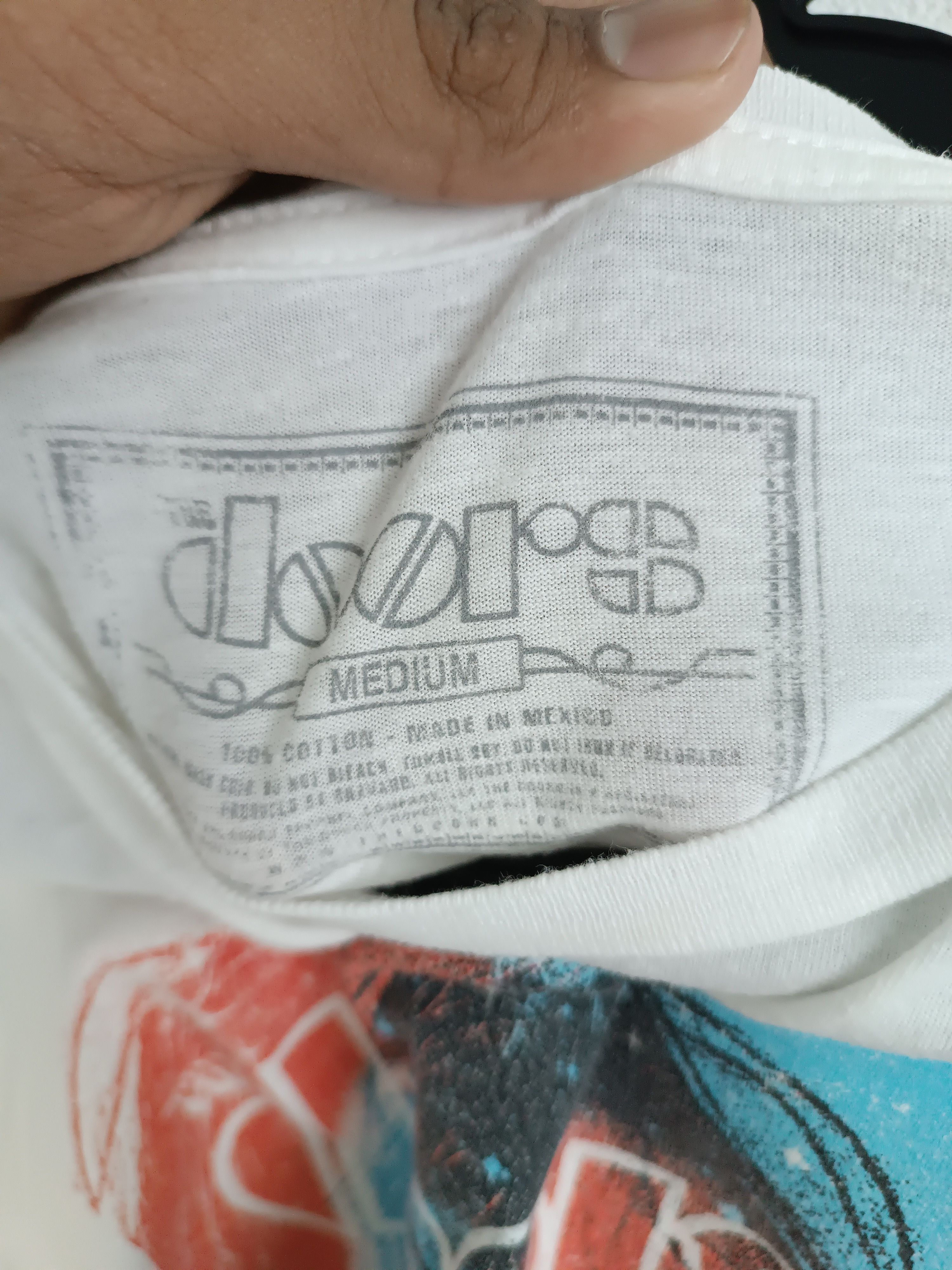 Band Tees VINTAGE THE DOORS MORRISON HENDRIX JOPLIN 80'S TEE Size US S / EU 44-46 / 1 - 7 Thumbnail