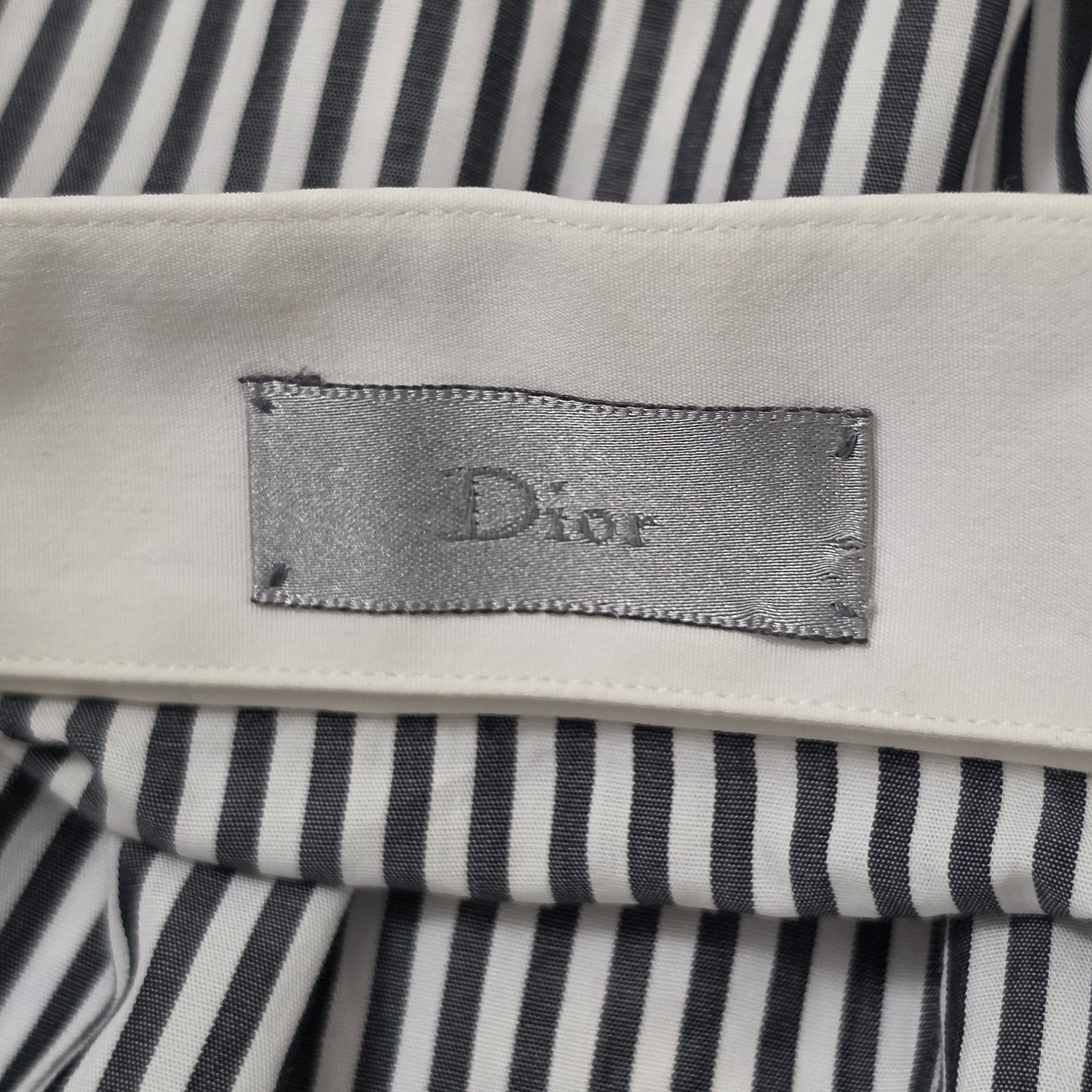 Dior Hedi Slimane stand collar shirt Size US S / EU 44-46 / 1 - 8 Thumbnail