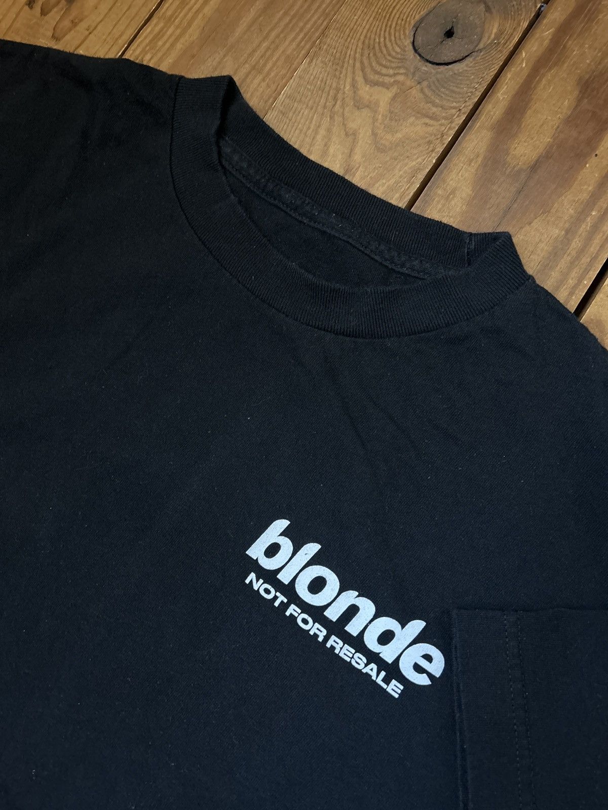 Frank Ocean Frank Ocean Blonde Not For Resale Black Tee Shirt Size US M / EU 48-50 / 2 - 3 Thumbnail