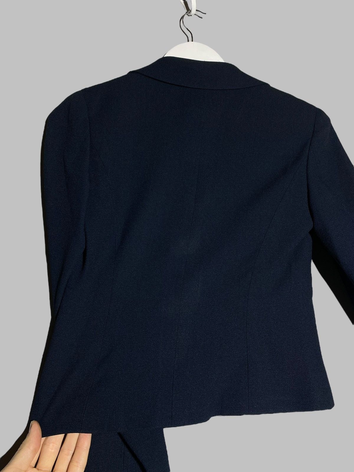 Chanel Chanel Navy Blue Blazer Embellished Rhinestone Button Jacket Size XS / US 0-2 / IT 36-38 - 18 Thumbnail
