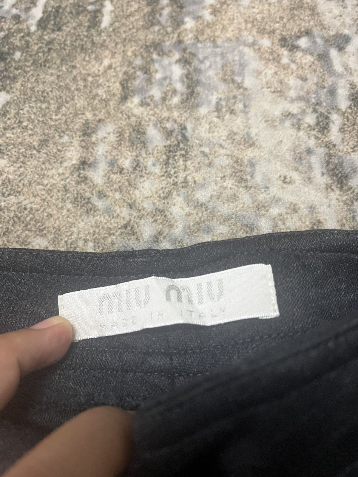 Miu Miu Miu miu Wool-Nylon Pants Size 27" / US 4 / IT 40 - 9 Thumbnail