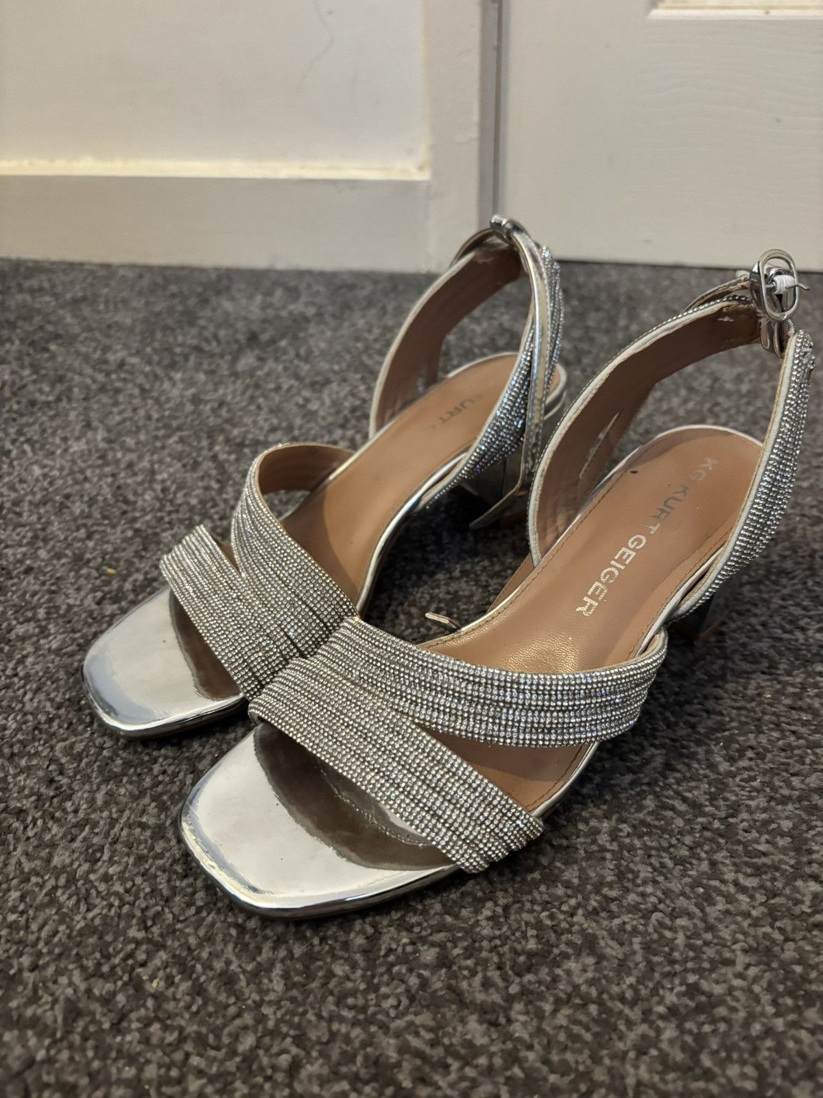 Kurt Geiger Astrid gem sandal/heel Size US 7.5 / IT 37.5 - 1 Thumbnail