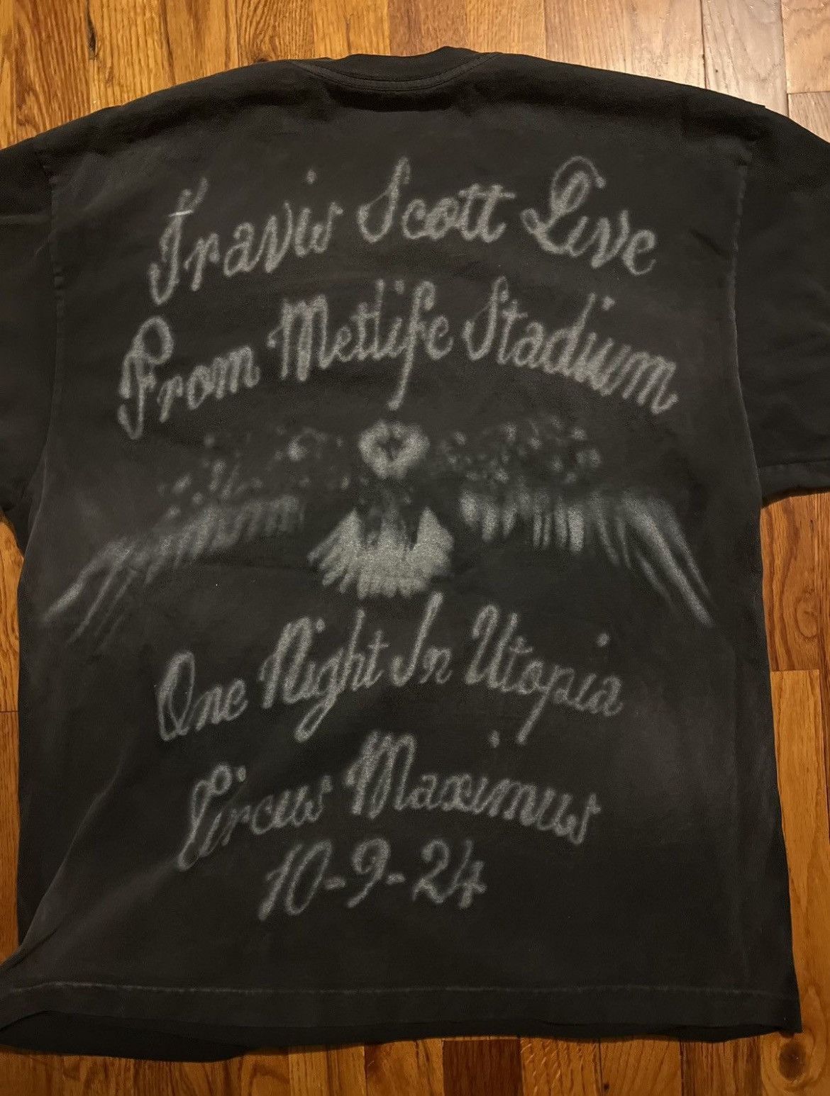 Travis Scott Exclusive MetLife Travis Scott Concert Tee Size US XXL / EU 58 / 5 - 5 Thumbnail