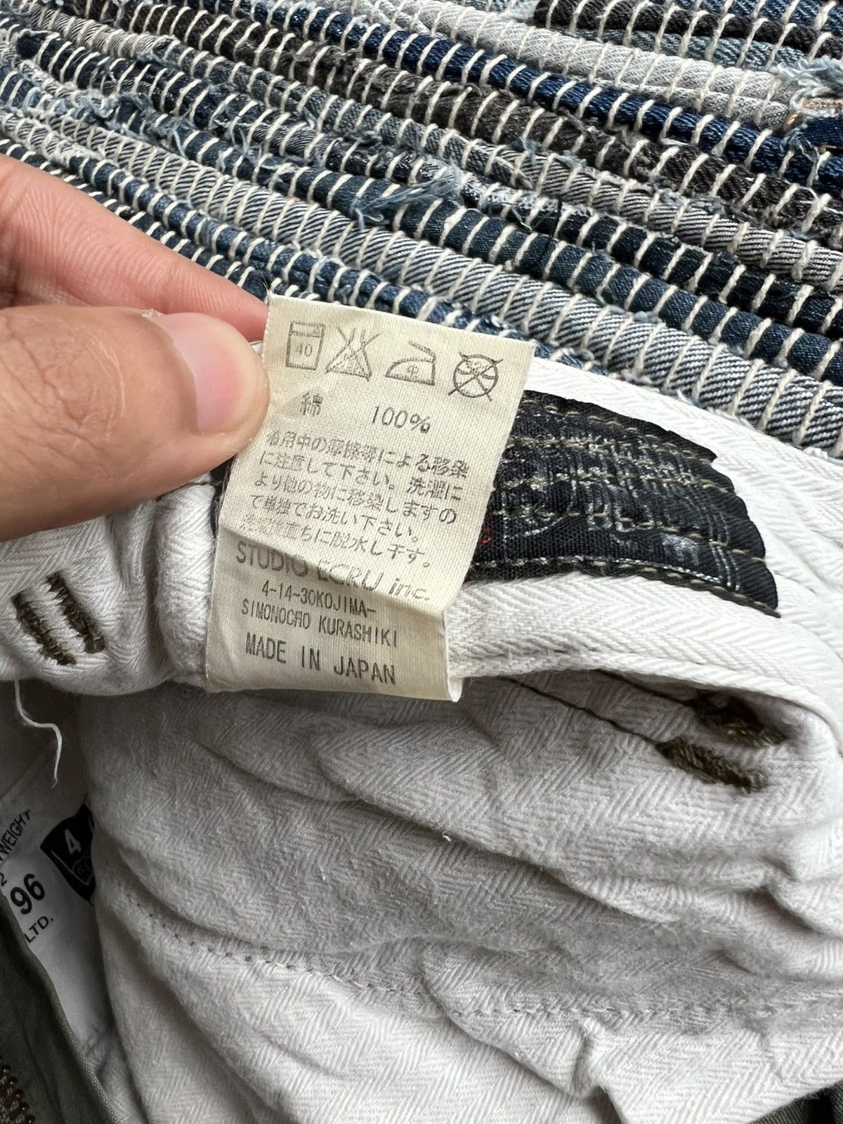 FOB Factory Vtg M-65 Cargo Combat Pants Ripstop Herringbone FOB Factory Size US 34 / EU 50 - 11 Thumbnail