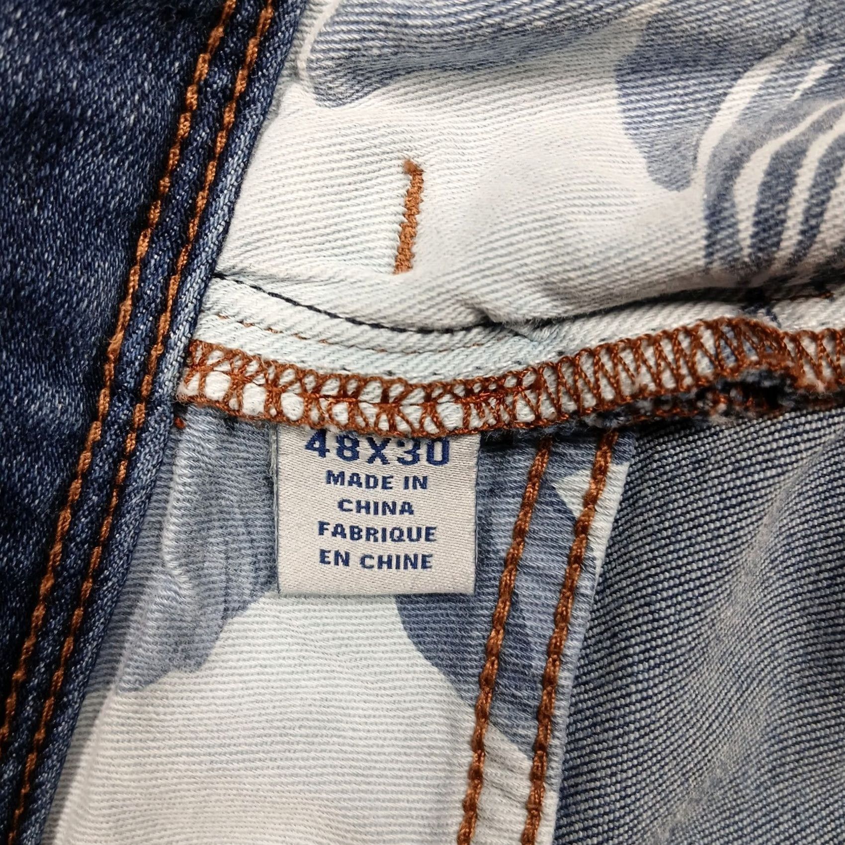 Tommy Bahama Tommy Bahama Jeans Mens 48x30 Blue Denim Marlin Patch Logo Relaxed Fit Big & Tall Size US 32 / EU 48 - 6 Thumbnail