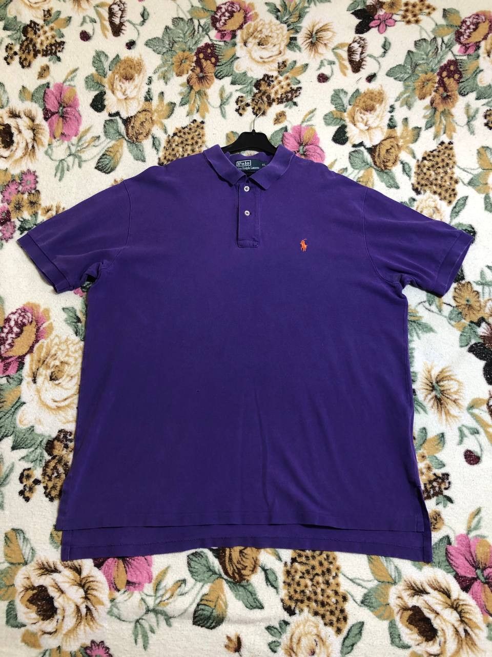 Polo Ralph Lauren Polo Ralph Lauren Designer Smooth Knit Short Sleeve Polo Size US XL / EU 56 / 4 - 1 Thumbnail