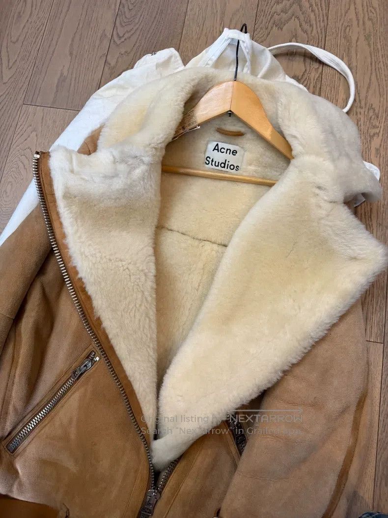 Acne Studios Acne Studios Shearling and Suede Combination Size 4XL / US 24-26 - 3 Thumbnail