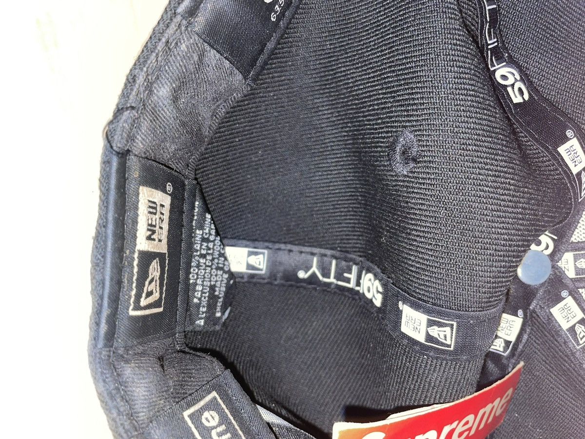 New Era × Supreme Supreme x New Era Cap Black Size ONE SIZE - 5 Thumbnail